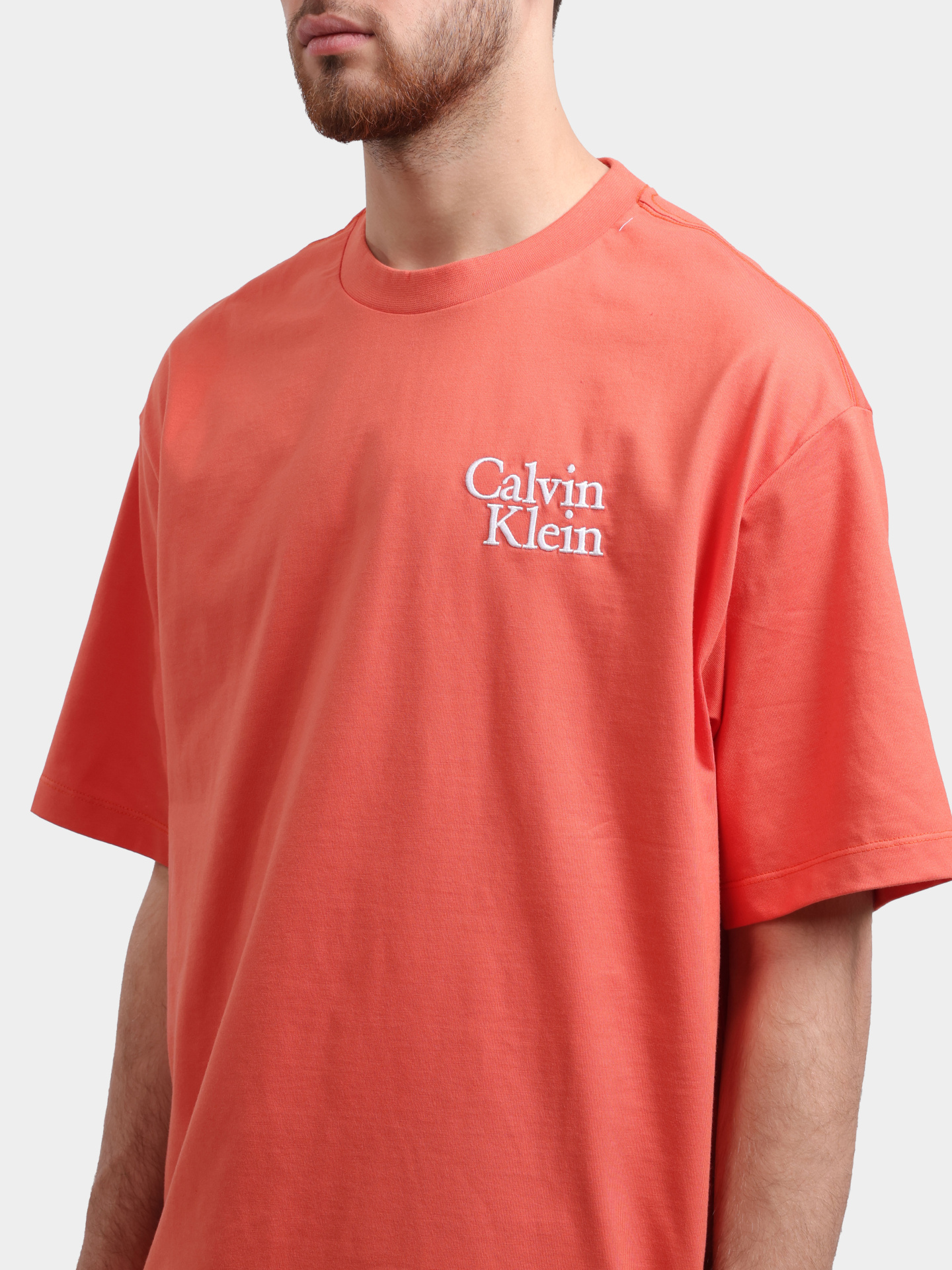 Футболка Calvin Klein Jeans LV04RC808G FDZ хлопковая мужская — купить в интернет-магазине Verdistore