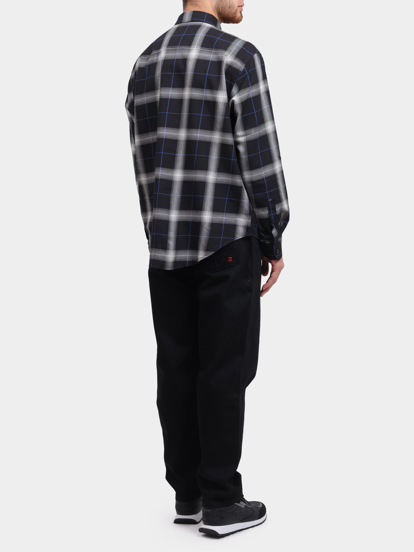 Рубашка Hugo 50545254 001 клетчатая мужская — купить в интернет-магазине Verdistore