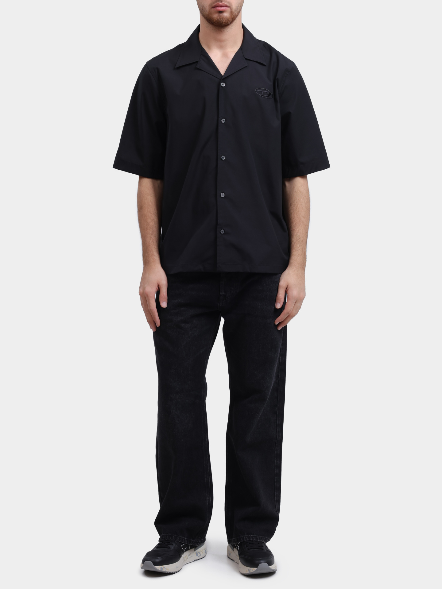 Рубашка Diesel A204730GSBH9XX хлопковая мужская — купить в интернет-магазине Verdistore