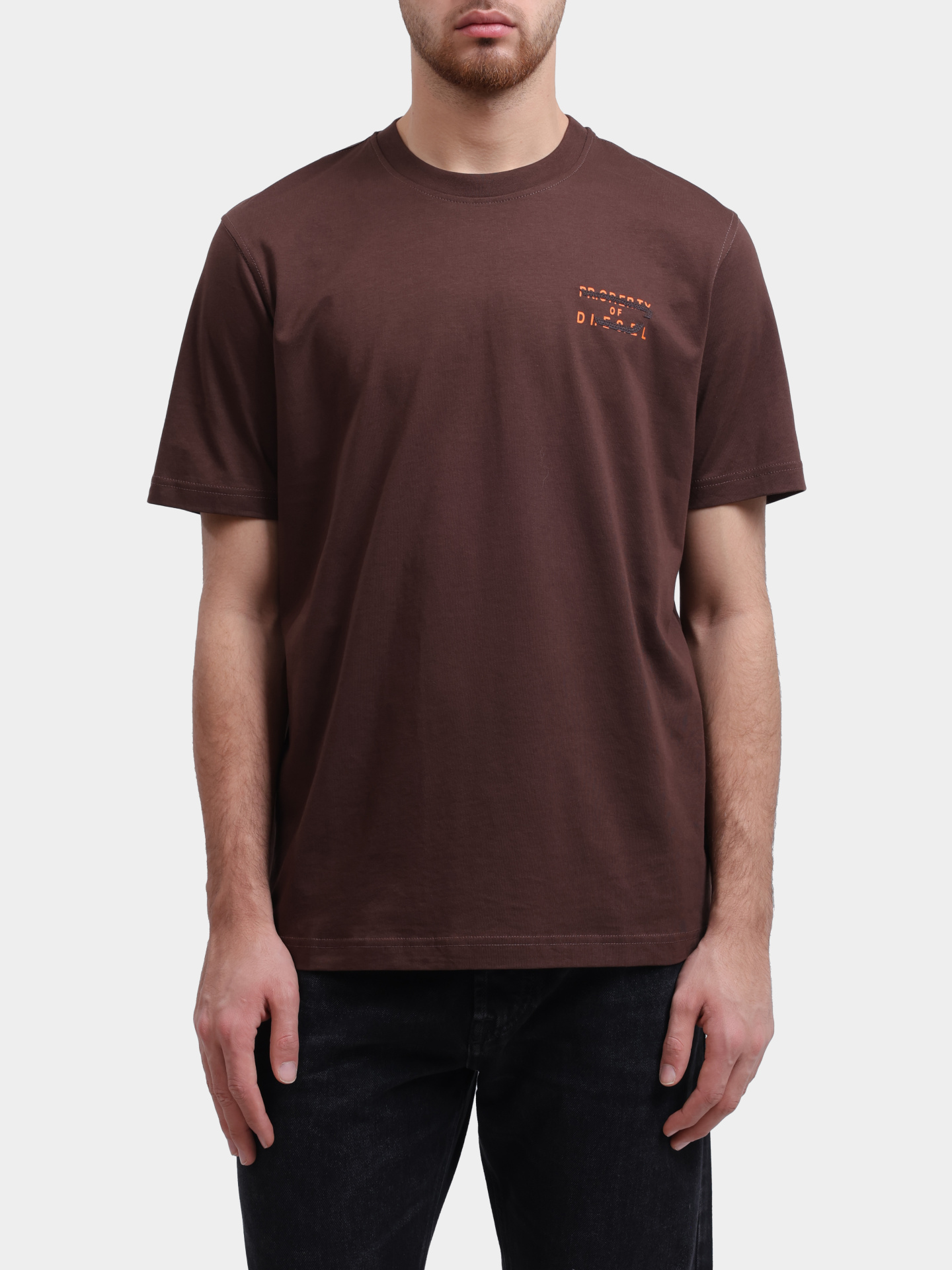Футболка Diesel A209620QIAM7FG хлопковая мужская — купить в интернет-магазине Verdistore