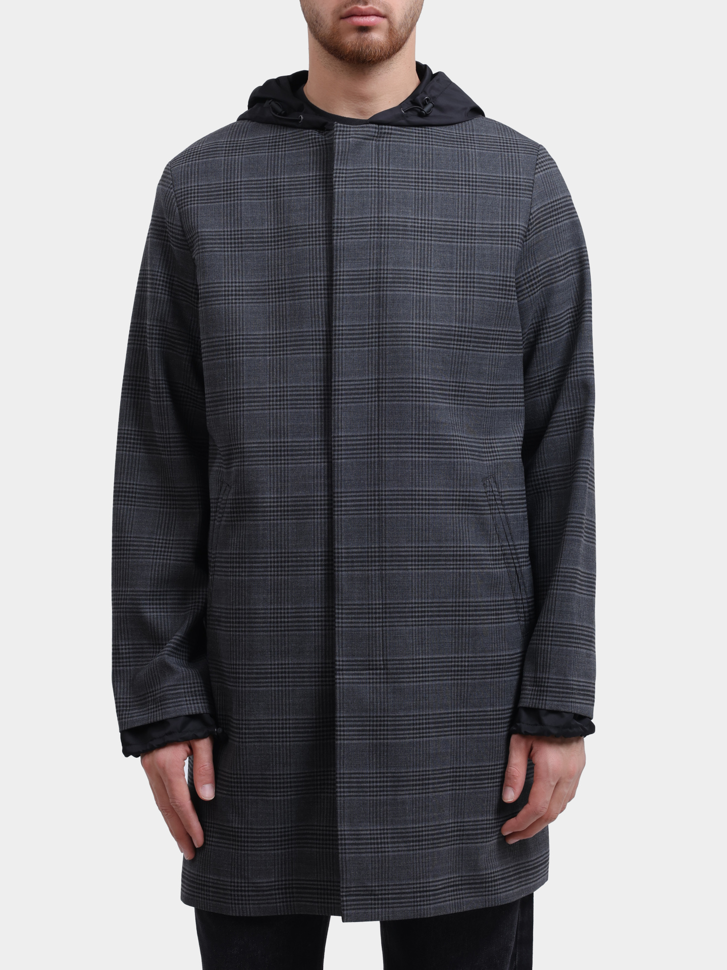 Пальто Diesel A184780DEBS9XXA клетчатое мужское — купить в интернет-магазине Verdistore