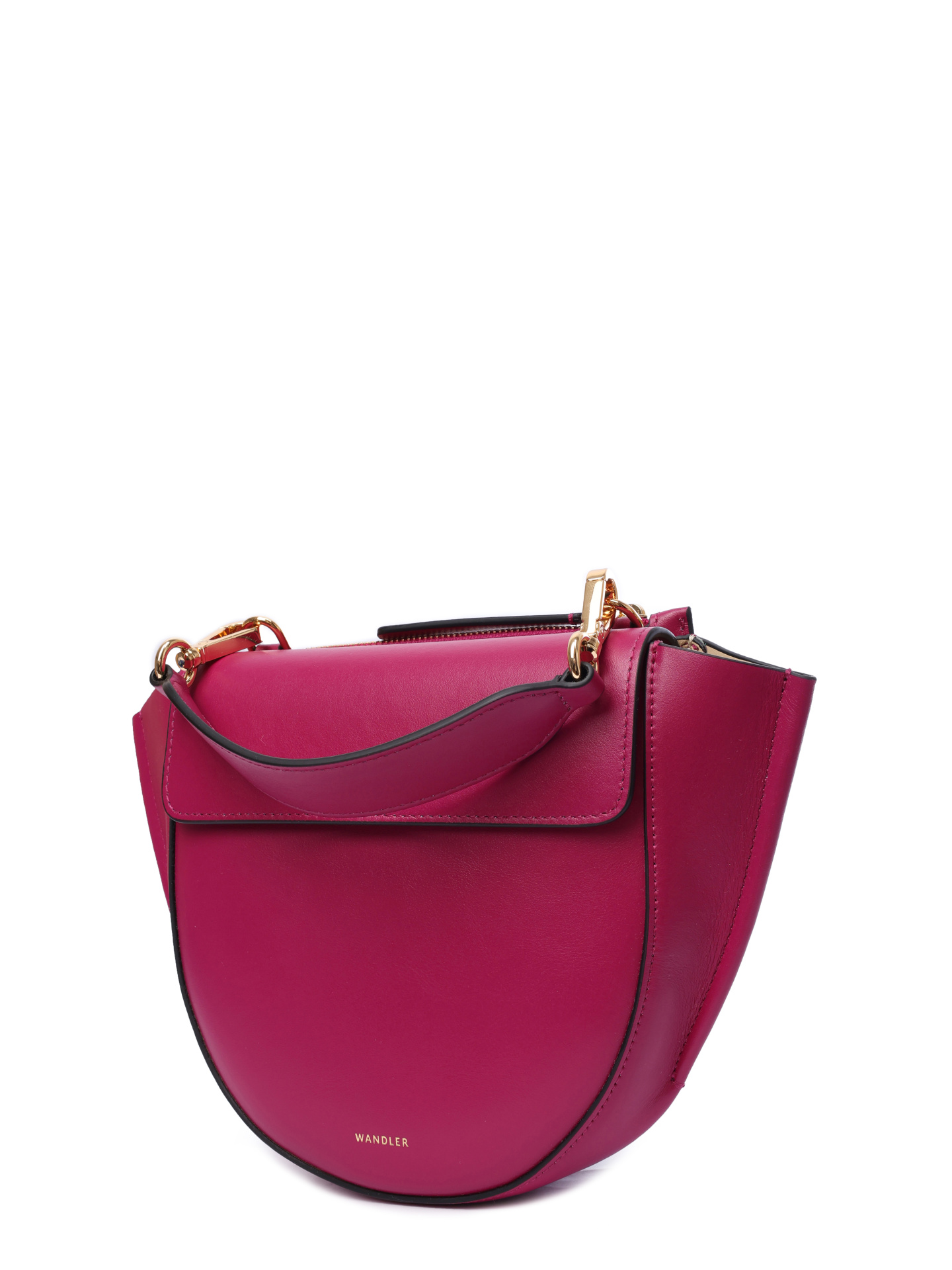 Сумка 24104000025 1879 цвета фуксия из натуральной кожи — купить в интернет-магазине Verdistore