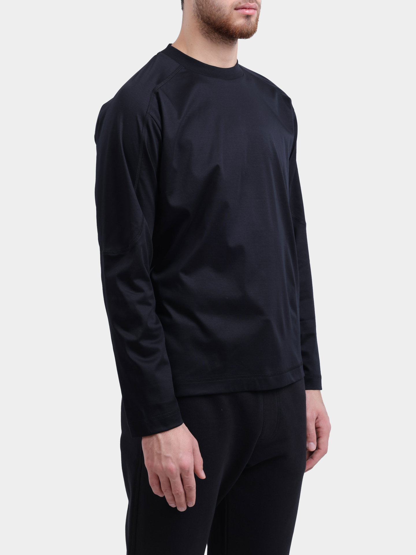 Лонгслив Herno Laminar JG00074UL 52132 9300 черный мужской — купить в интернет-магазине Verdistore