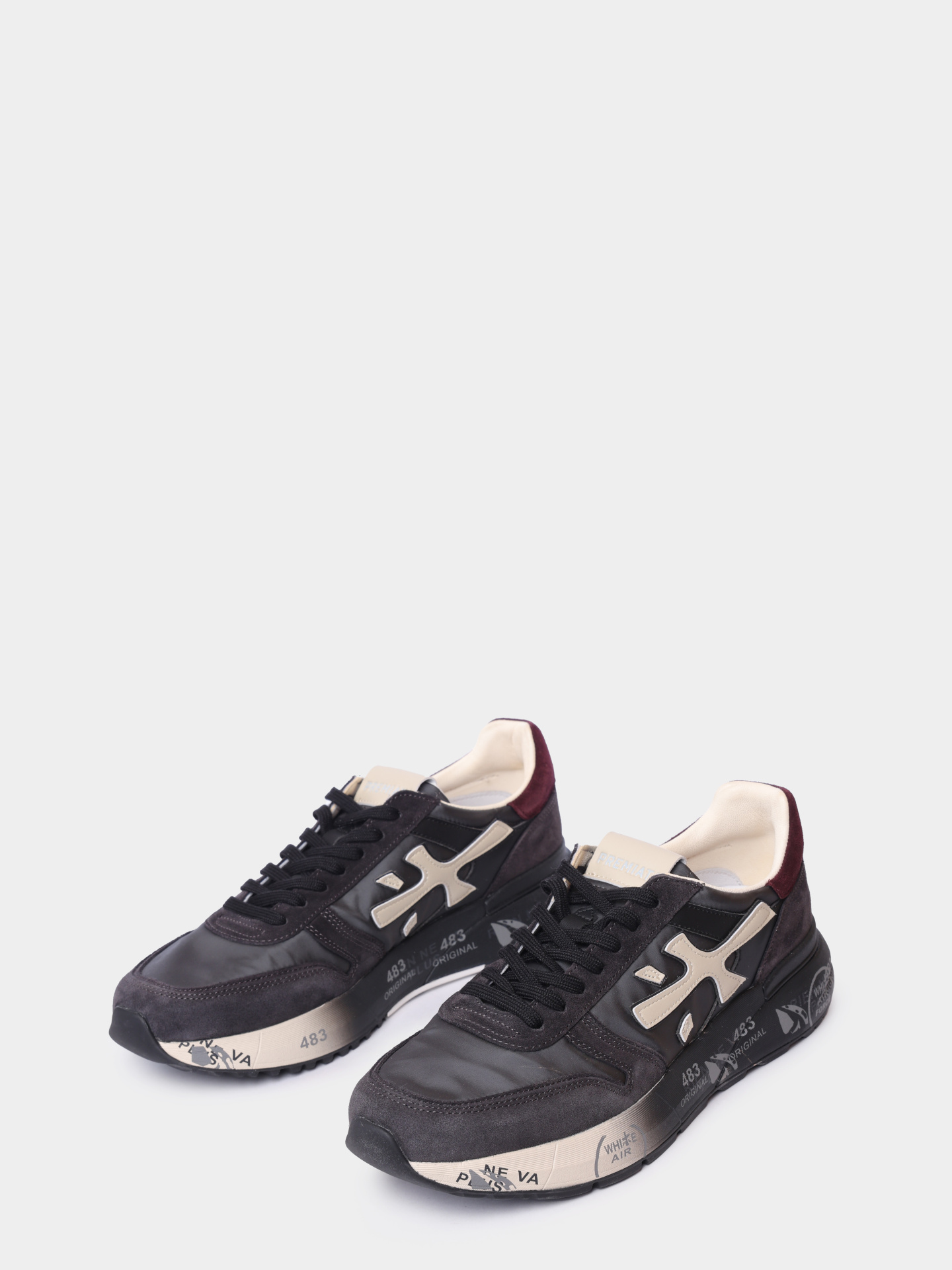 Кроссовки Premiata MICK VAR 7719 комбинированные мужские — купить в интернет-магазине Verdistore