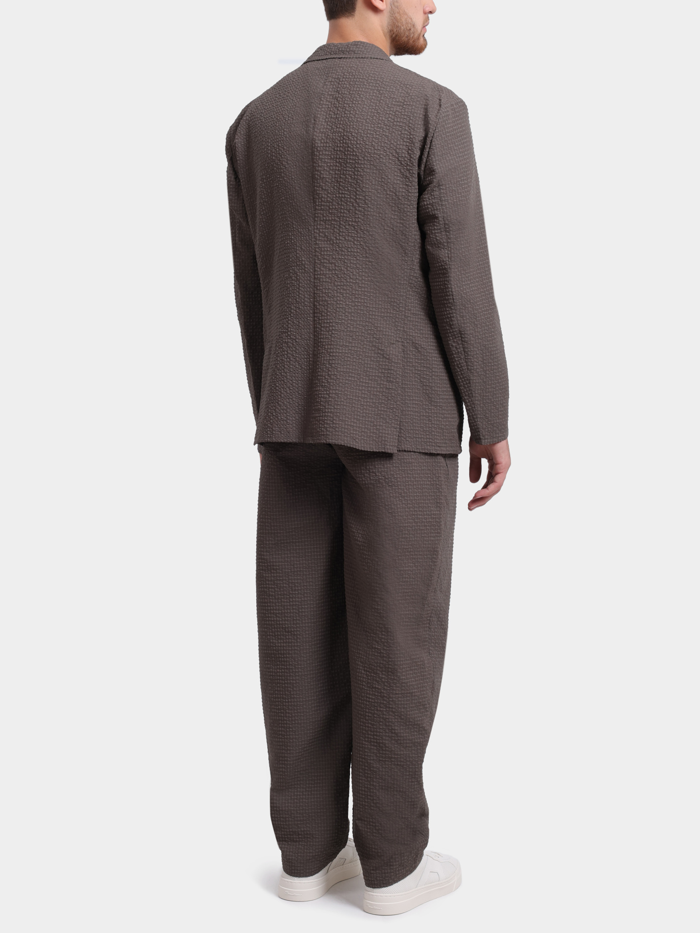 Пиджак Emporio Armani EM005801 TE20392 U6128 коричневый мужской  — купить в интернет-магазине Verdistore