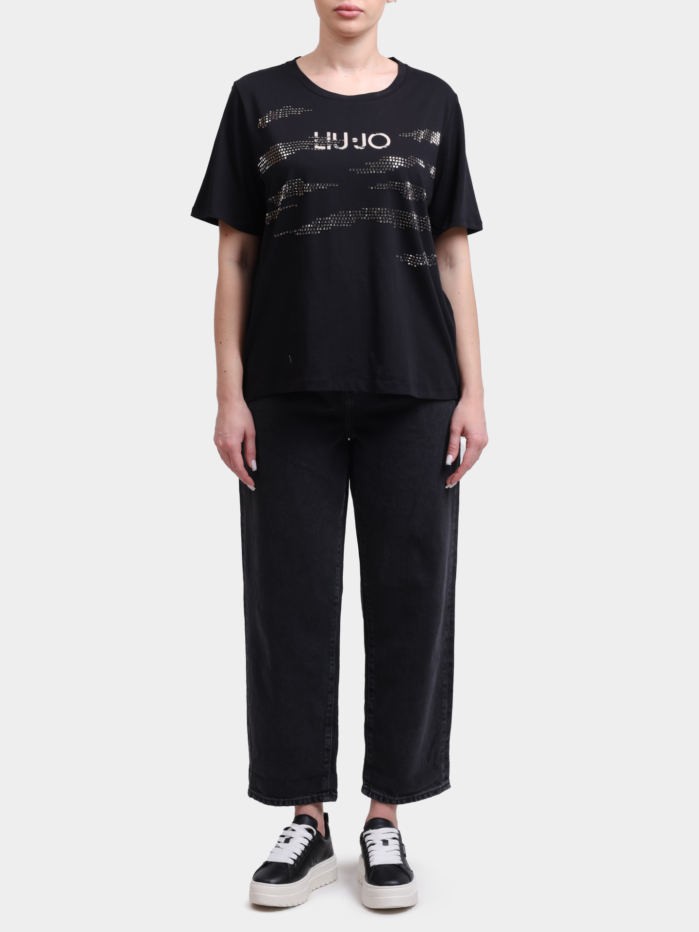 Футболка TA6265 JS923 S9053 черная женская — купить в интернет-магазине Verdistore