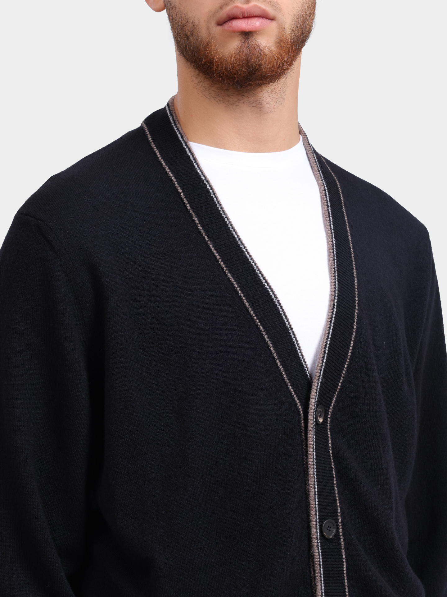 Кардиган Peserico R59401F12 9A470 63А шерстяной мужской — купить в интернет-магазине Verdistore