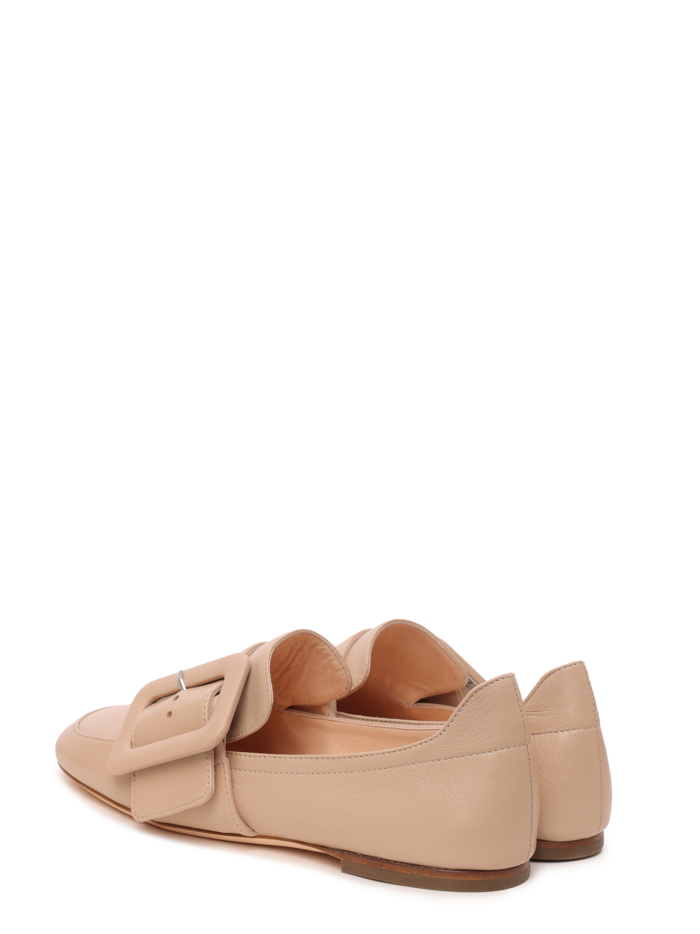 Балетки AGL D834063PCSOFTY 0551 светло-бежевые женские с пряжкой — купить в интернет-магазине Verdistore