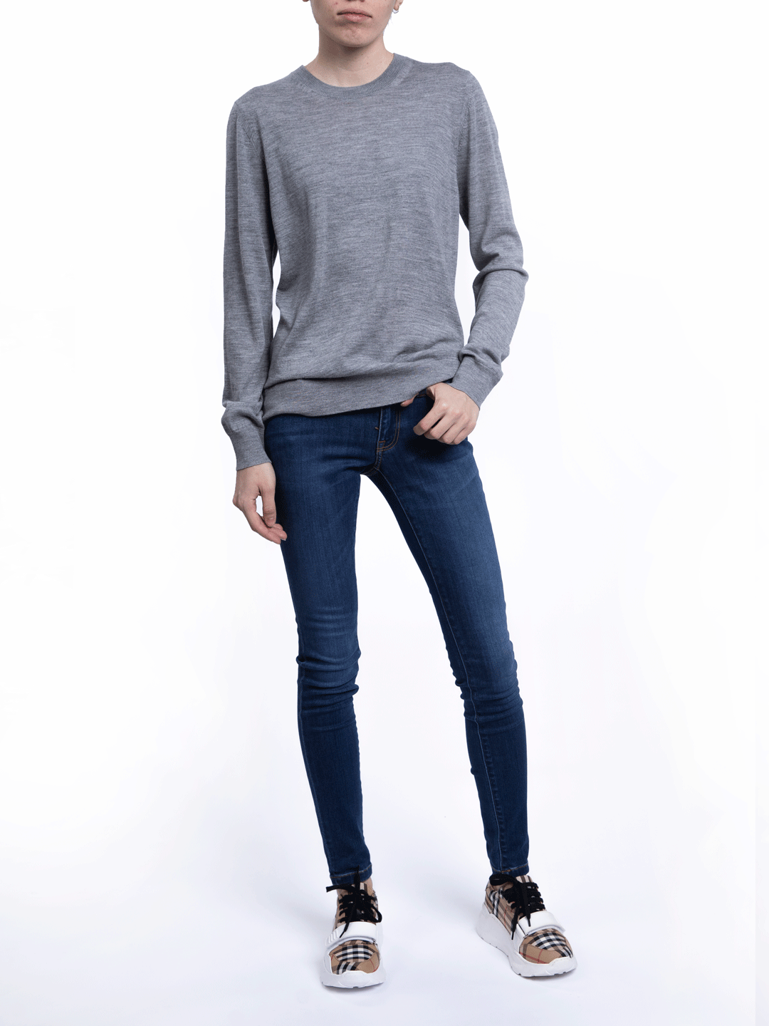 Джинсы Burberry 3991411 синие женские — купить в интернет-магазине Verdistore