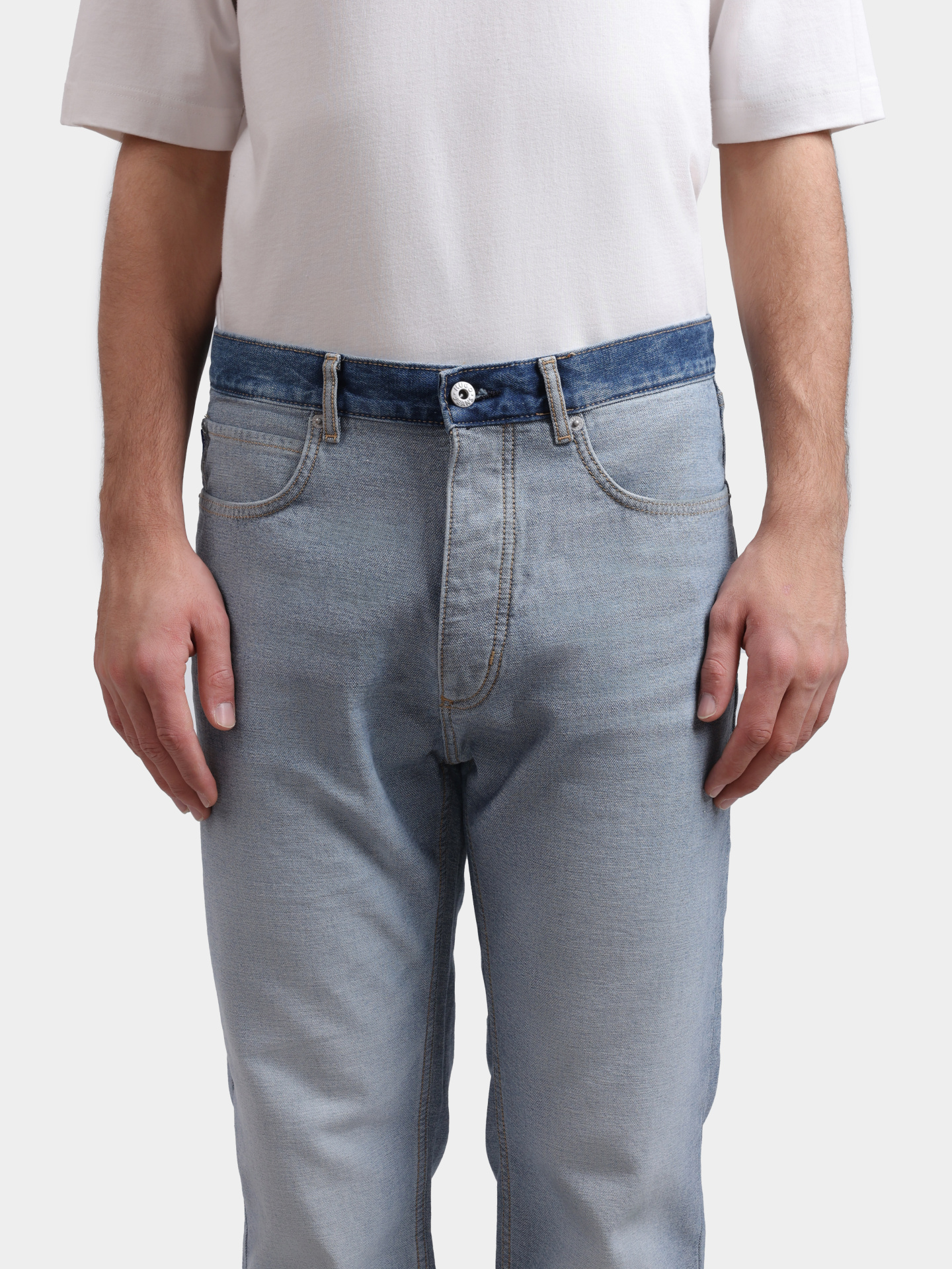 Джинсы HUGO BLUE Jonah 10274728 01 50556202 459 голубые мужские хлопковые — купить в интернет-магазине Verdistore