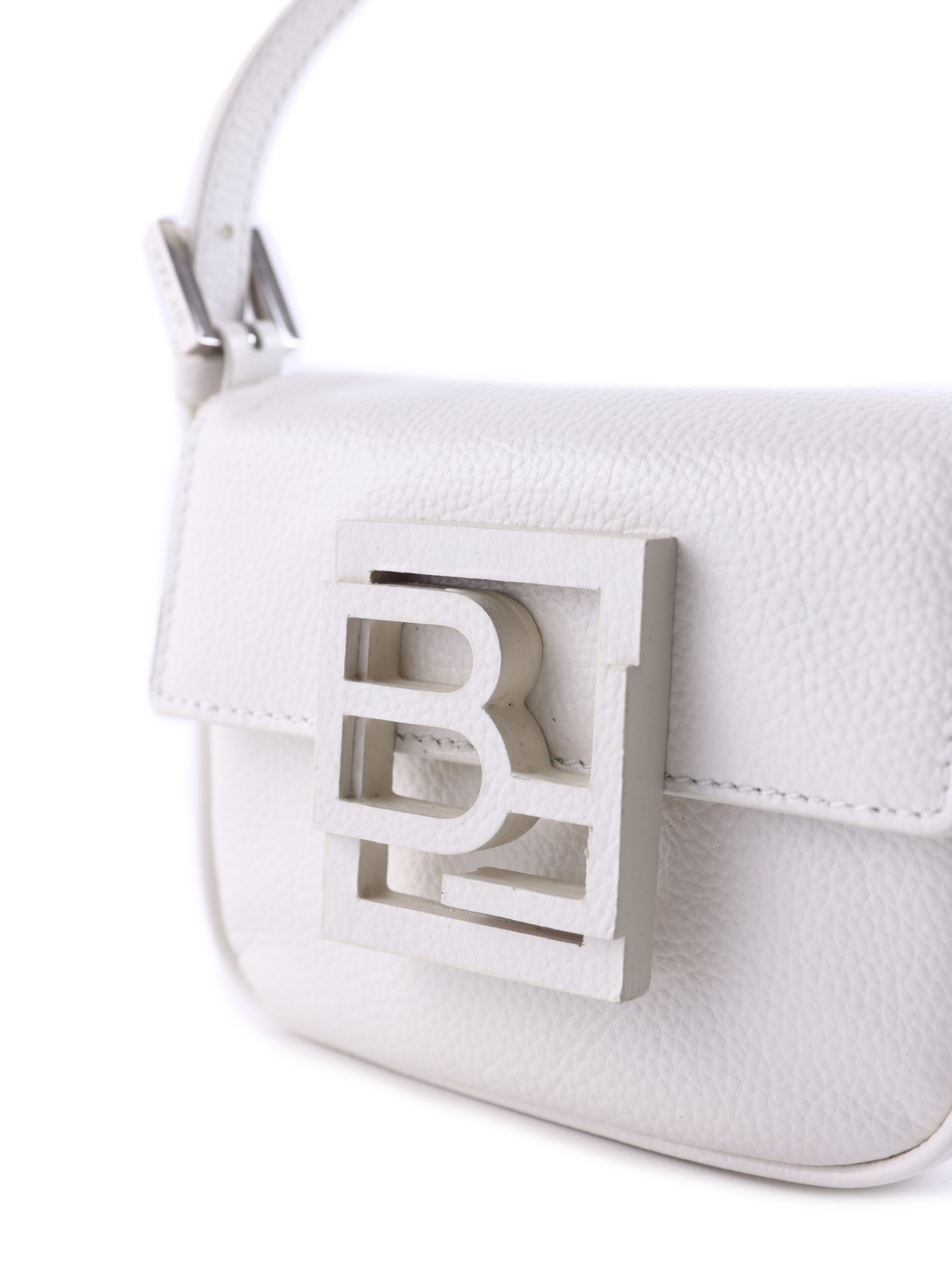 Сумка By Far 22CRALFOWHGGSMA WH белая женская из кожи — купить в интернет-магазине Verdistore