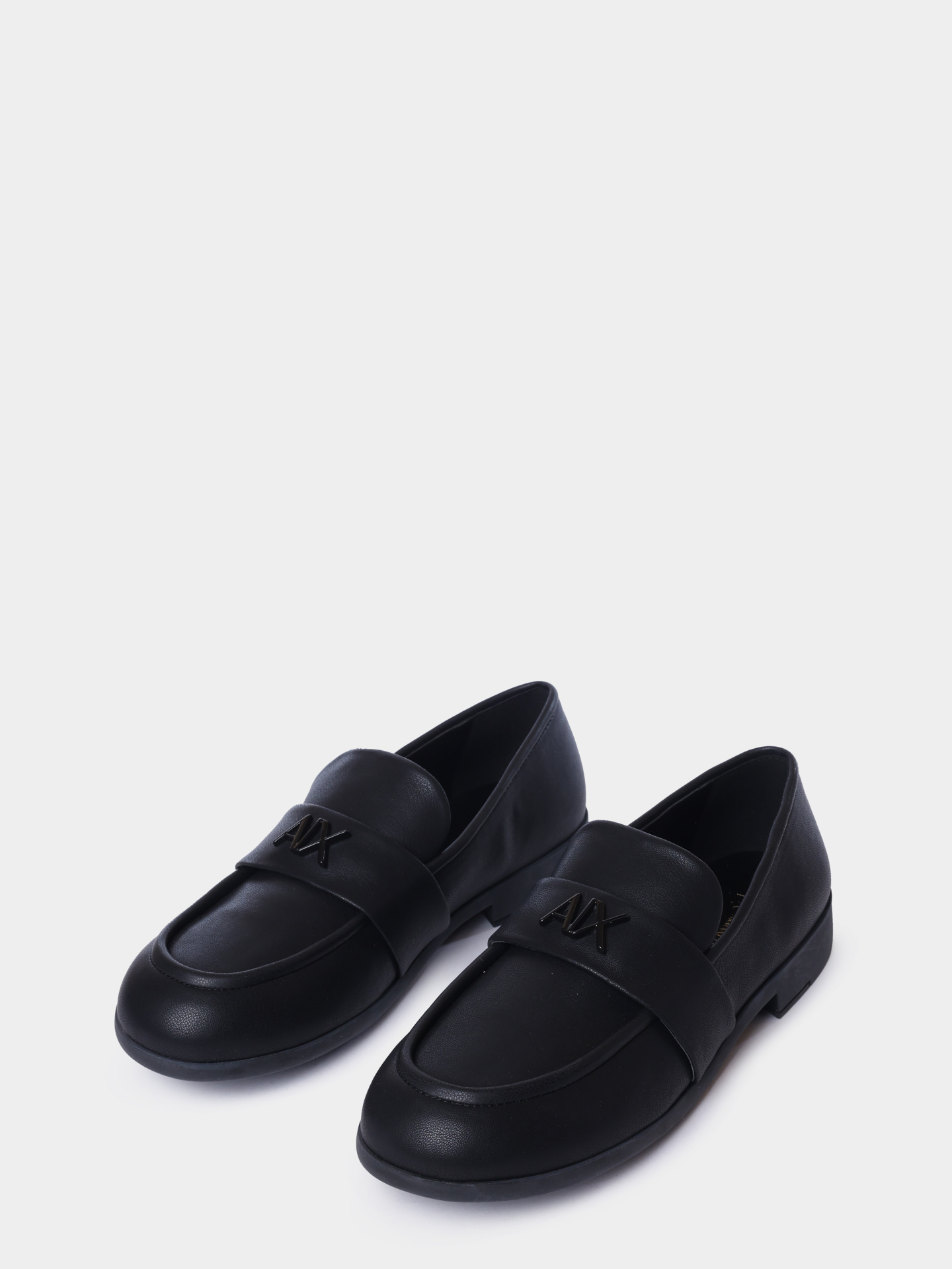 Лоферы Armani Exchange XW001635 AF13876 UC001 черные женские — купить в интернет-магазине Verdistore