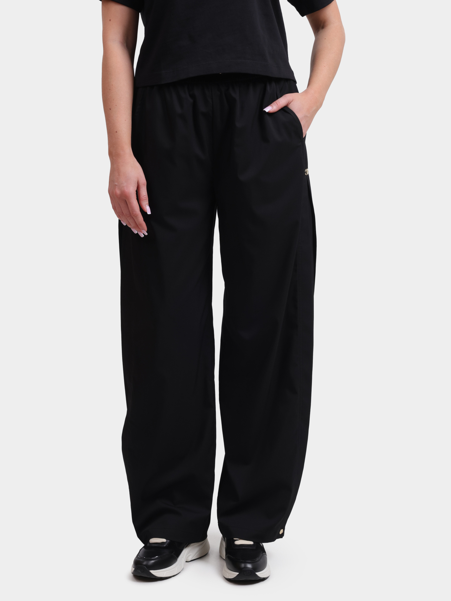 Брюки Liu-Jo TA6181 TS922 22222 черные женские — купить в интернет-магазине Verdistore