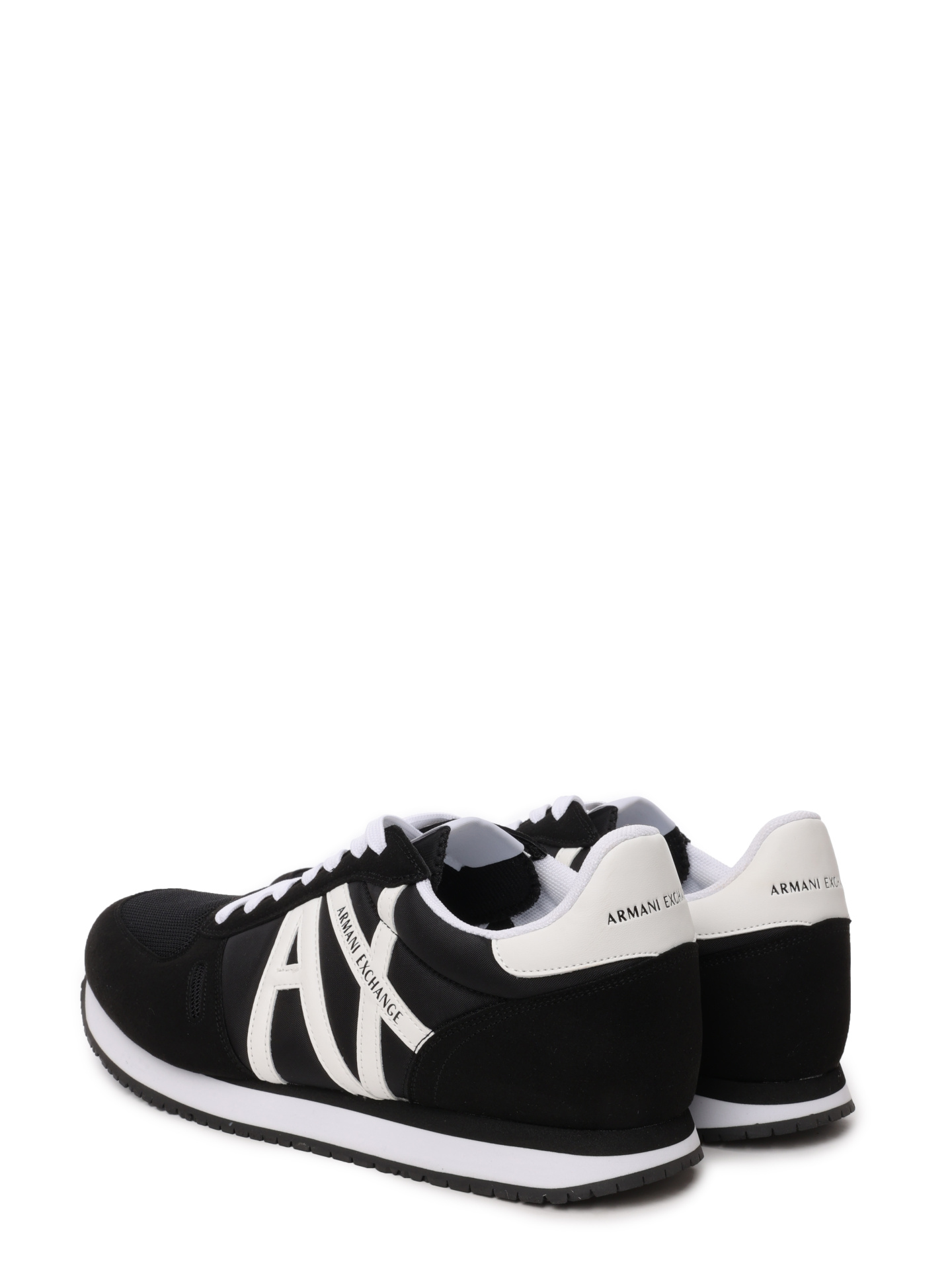 Кроссовки Armani Exchange XUX017 XCC68 K489 текстильные мужские с логотипом — купить в интернет-магазине Verdistore