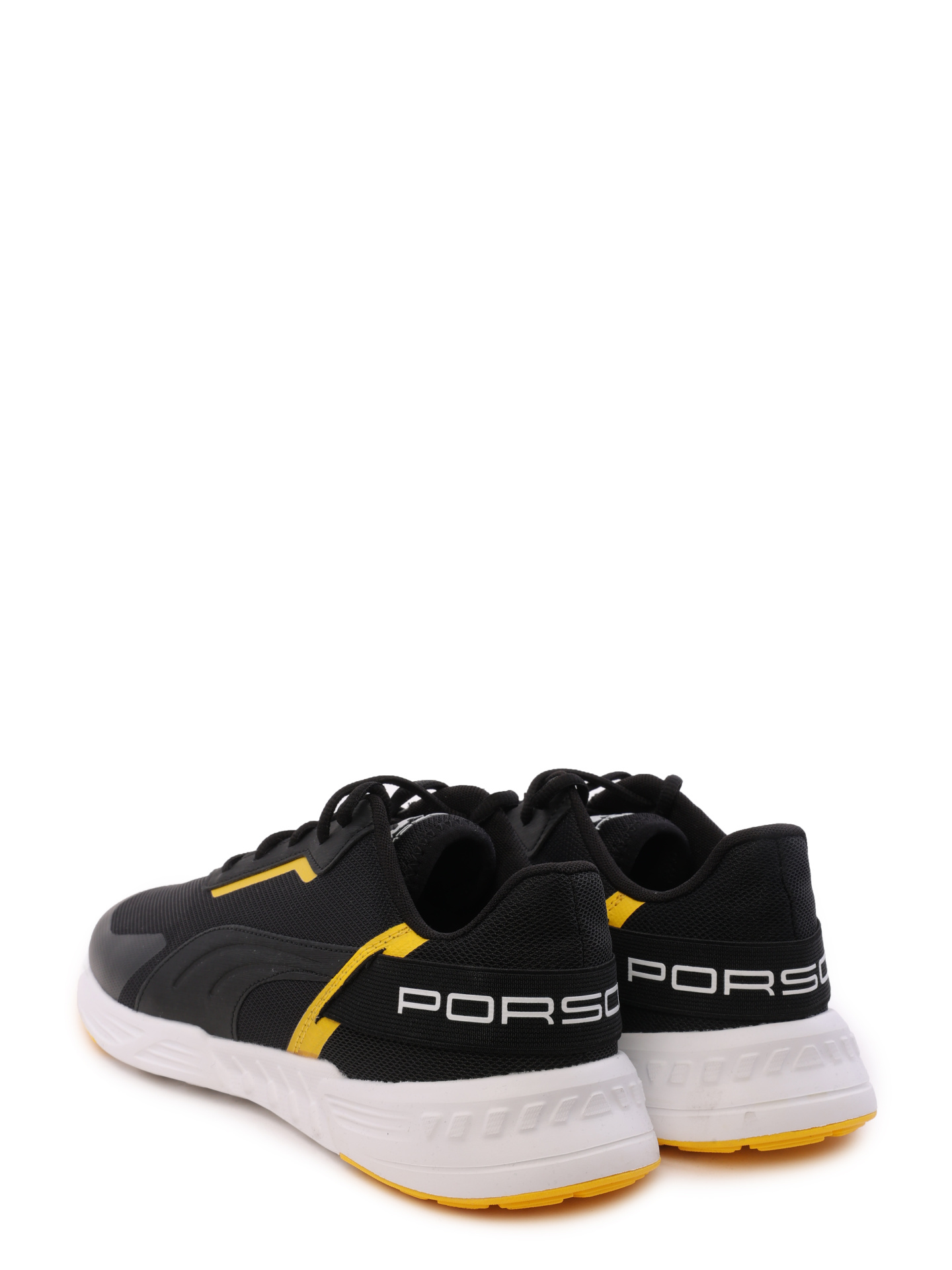 Кроссовки Puma x Porsche черные с желтыми вставками — купить в интернет-магазине Verdistore