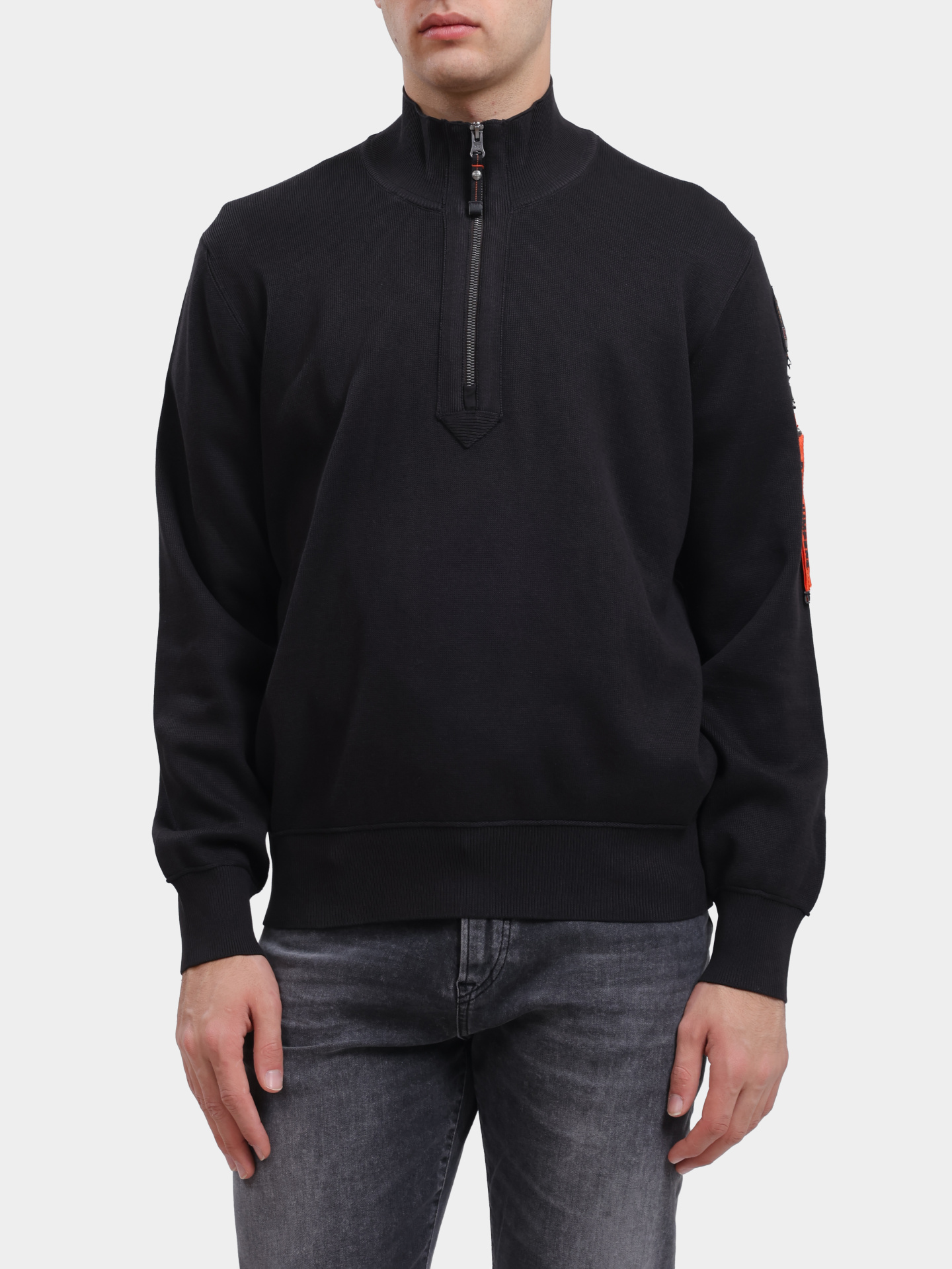 Джемпер Parajumpers RK05 BASIC SCOE 541 черный мужской — купить в интернет-магазине Verdistore