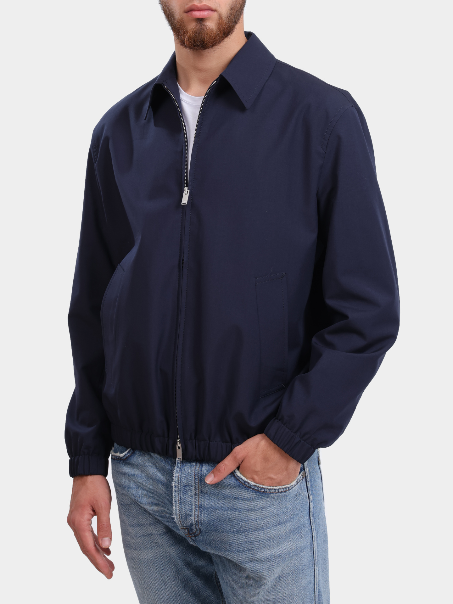 Бомбер NAIMA IF64412 850 темно-синие мужские — купить в интернет-магазине Verdistore