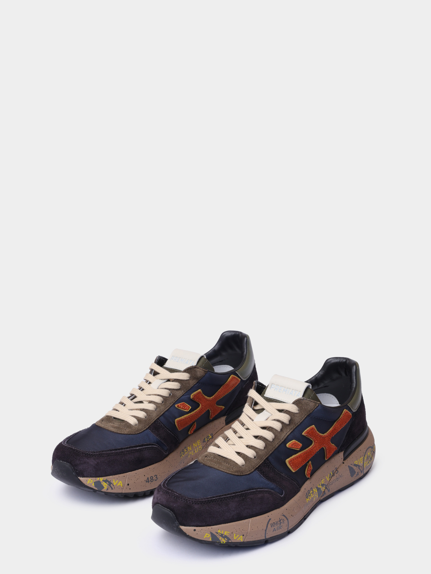 Кроссовки Premiata MICK VAR 7721 комбинированные мужские — купить в интернет-магазине Verdistore