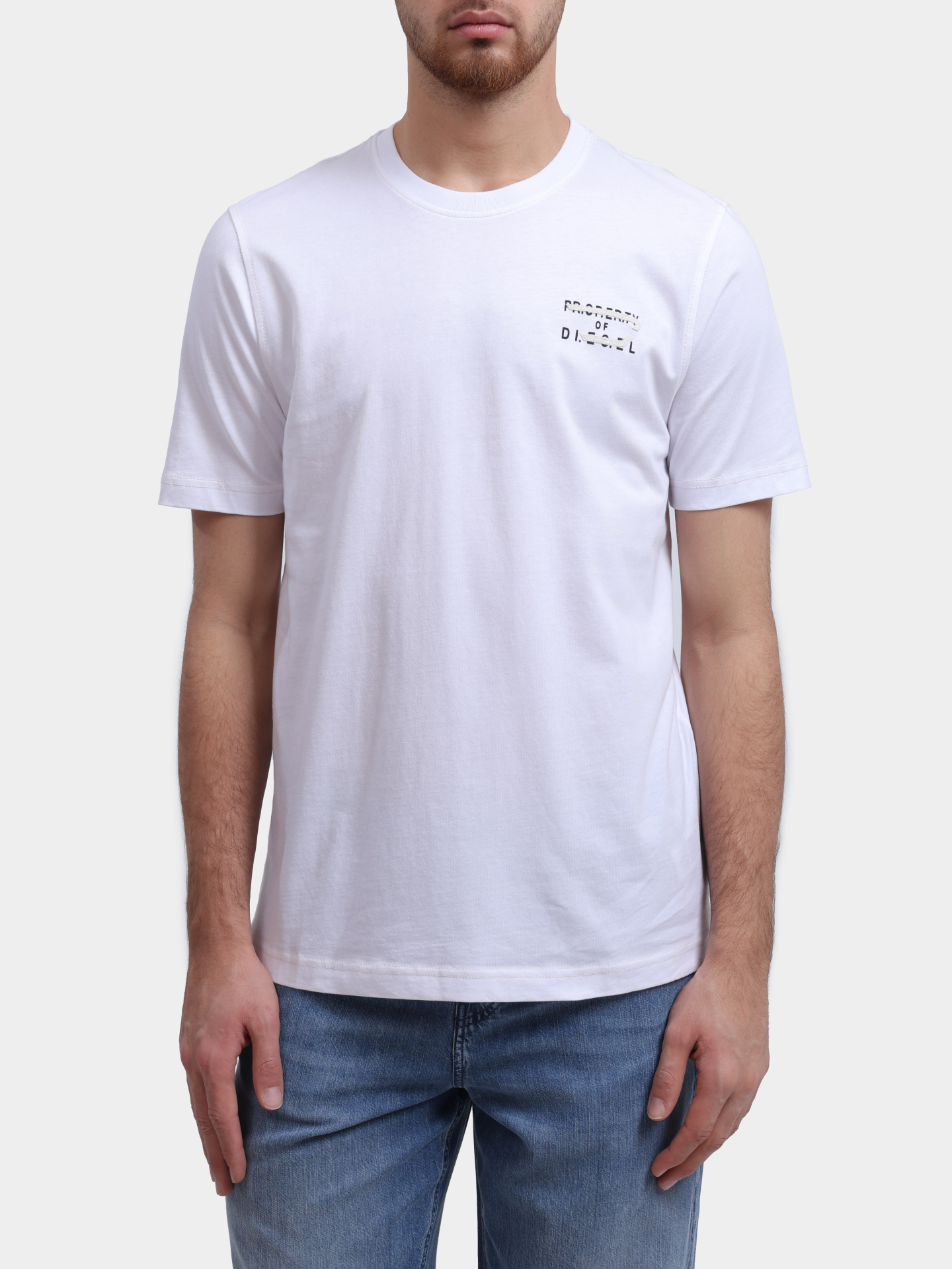 Футболка Diesel A209620QIAM100 хлопковая мужская — купить в интернет-магазине Verdistore