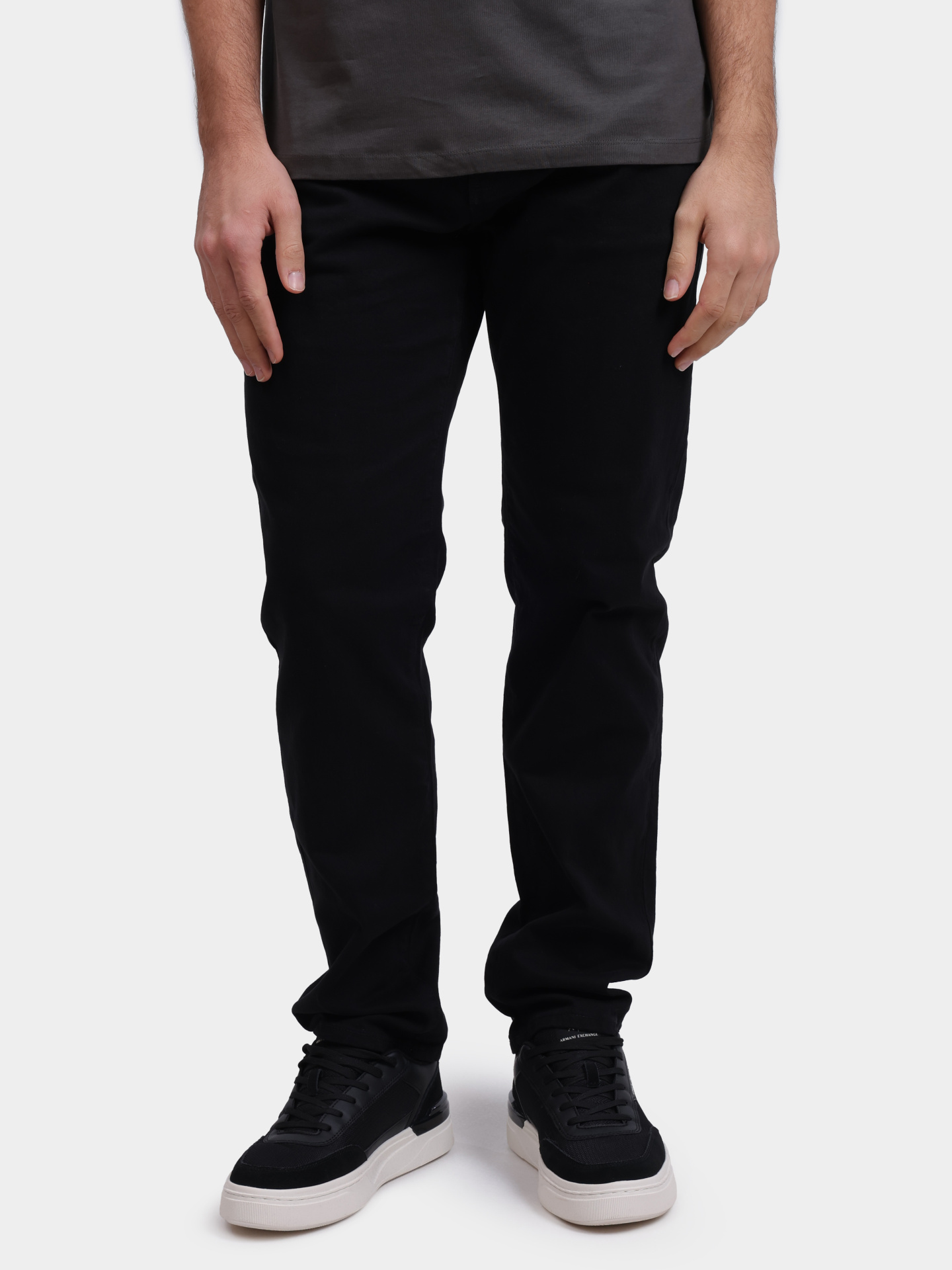 Джинсы Armani Exchange XM000069 AF14267 UC001 мужские черные — купить в интернет-магазине Verdistore
