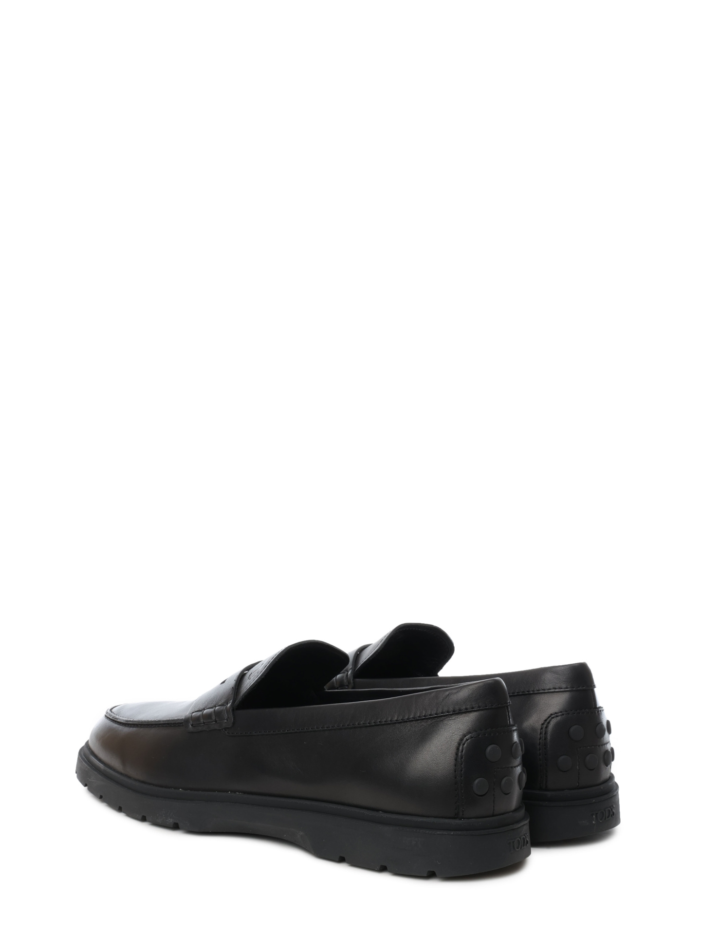 Лоферы из гладкой черной кожи  — купить в интернет-магазине Verdistore