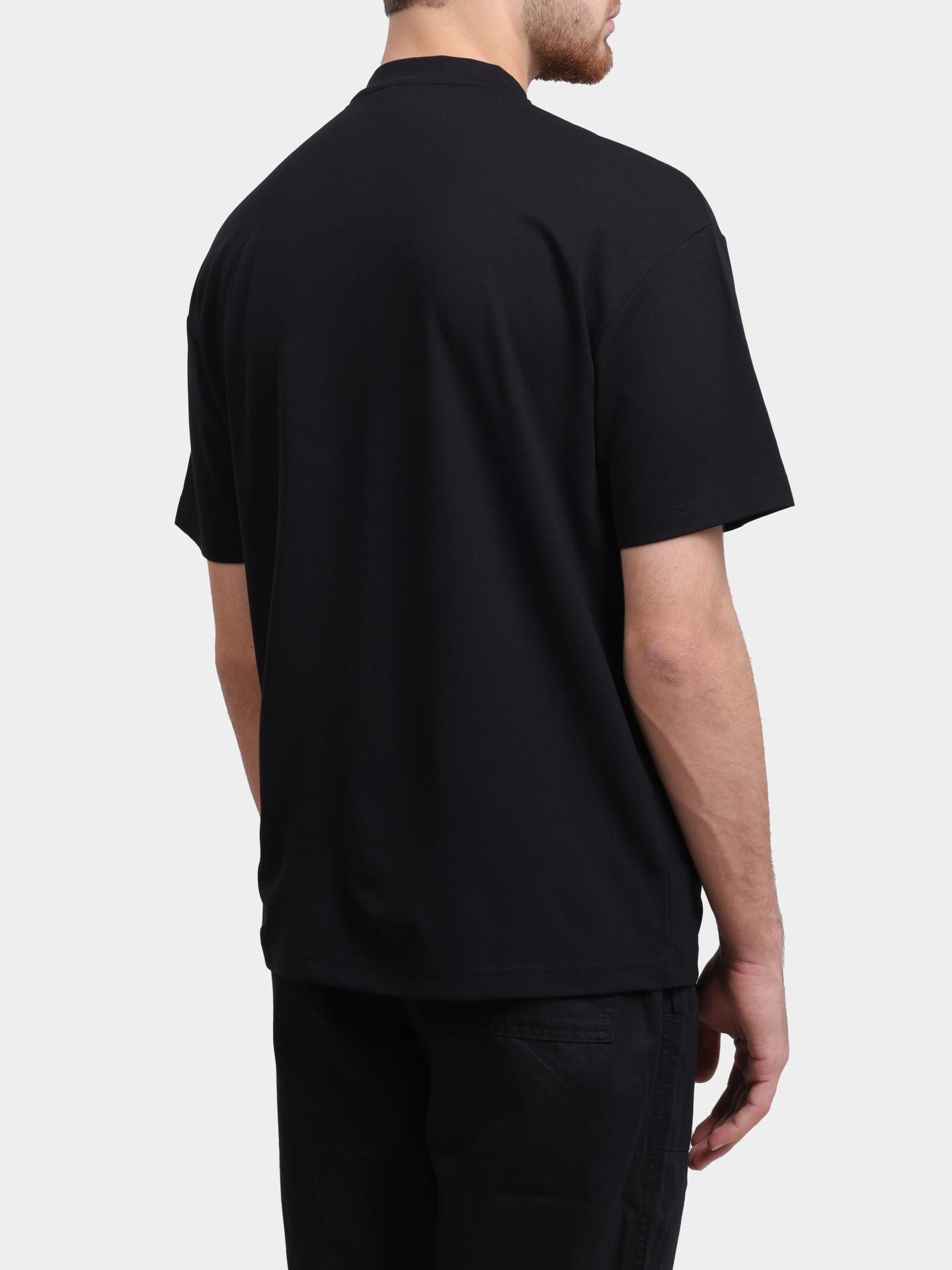 Футболка EA7 7M000768 AF16724 UC001 черная мужская — купить в интернет-магазине Verdistore