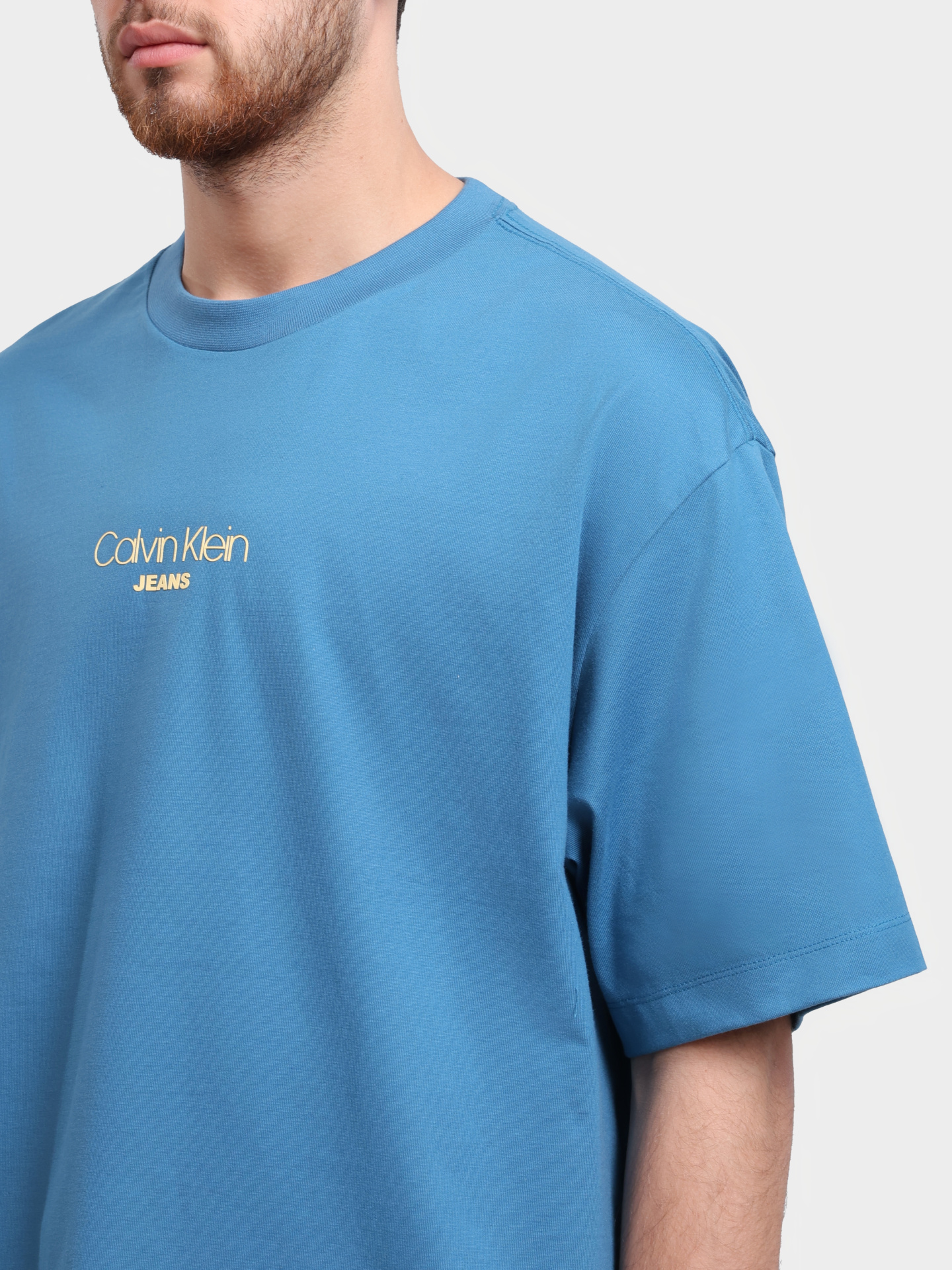 Футболка Calvin Klein Jeans LV04RC851G CCY хлопковая мужская — купить в интернет-магазине Verdistore