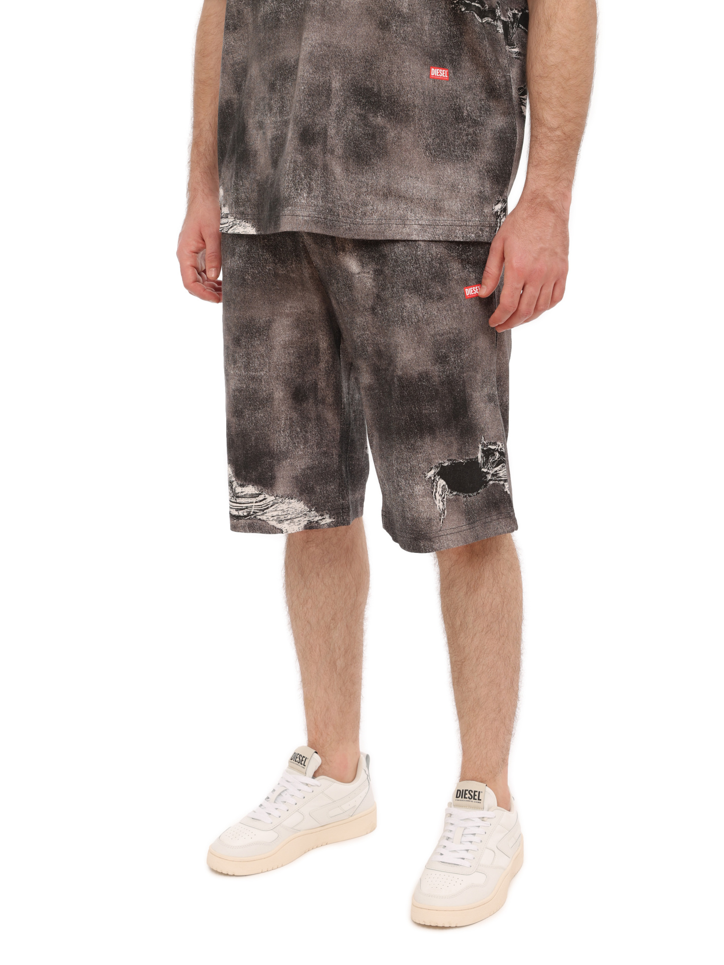 Шорты Diesel A130340DQAQ02 хлопковые мужские — купить в интернет-магазине Verdistore