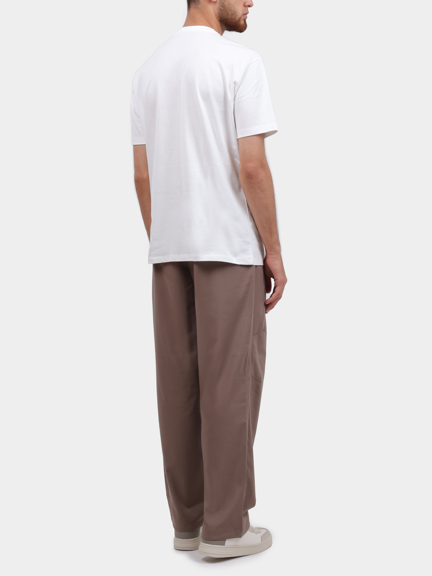Брюки Armani Exchange XM000439 AF13076 U6167 бежевые мужские — купить в интернет-магазине Verdistore