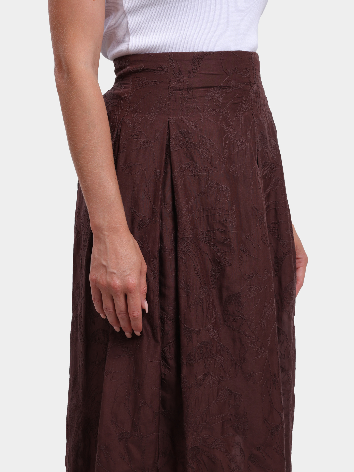 Юбка MARELLA PRIX 005 коричневая женская — купить в интернет-магазине Verdistore