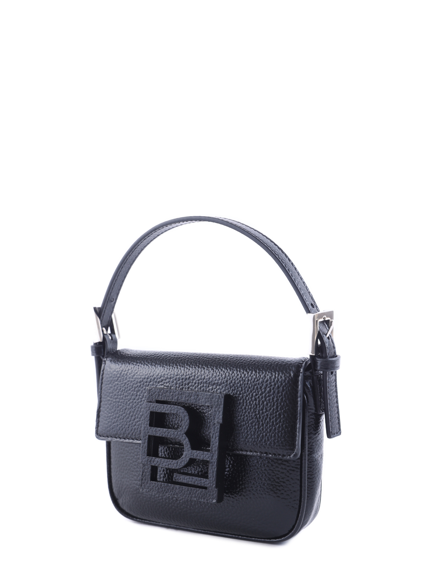 Сумка By Far 22CRALFOBLGGSMA BL черная женская из кожи — купить в интернет-магазине Verdistore