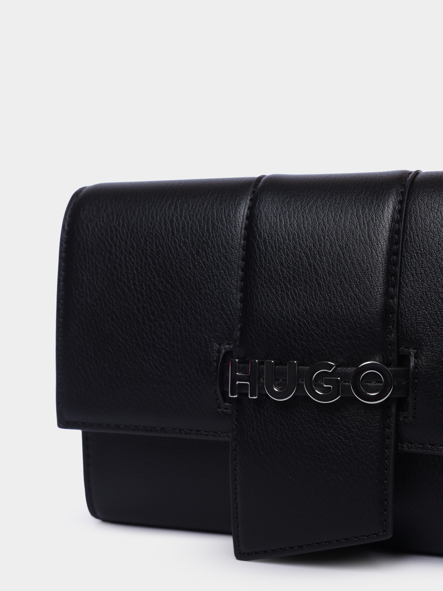 Клатч Hugo 50541794 001 черный женский с логотипом — купить в интернет-магазине Verdistore