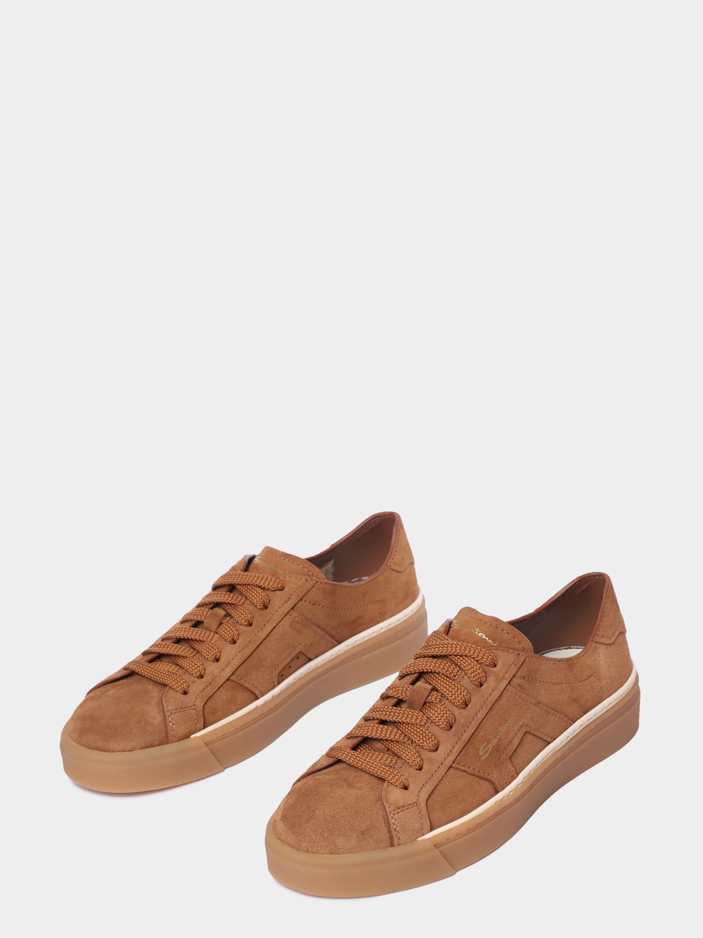 Кеды Santoni WBGG61321FAOTVUUC53 замшевые женские — купить в интернет-магазине Verdistore