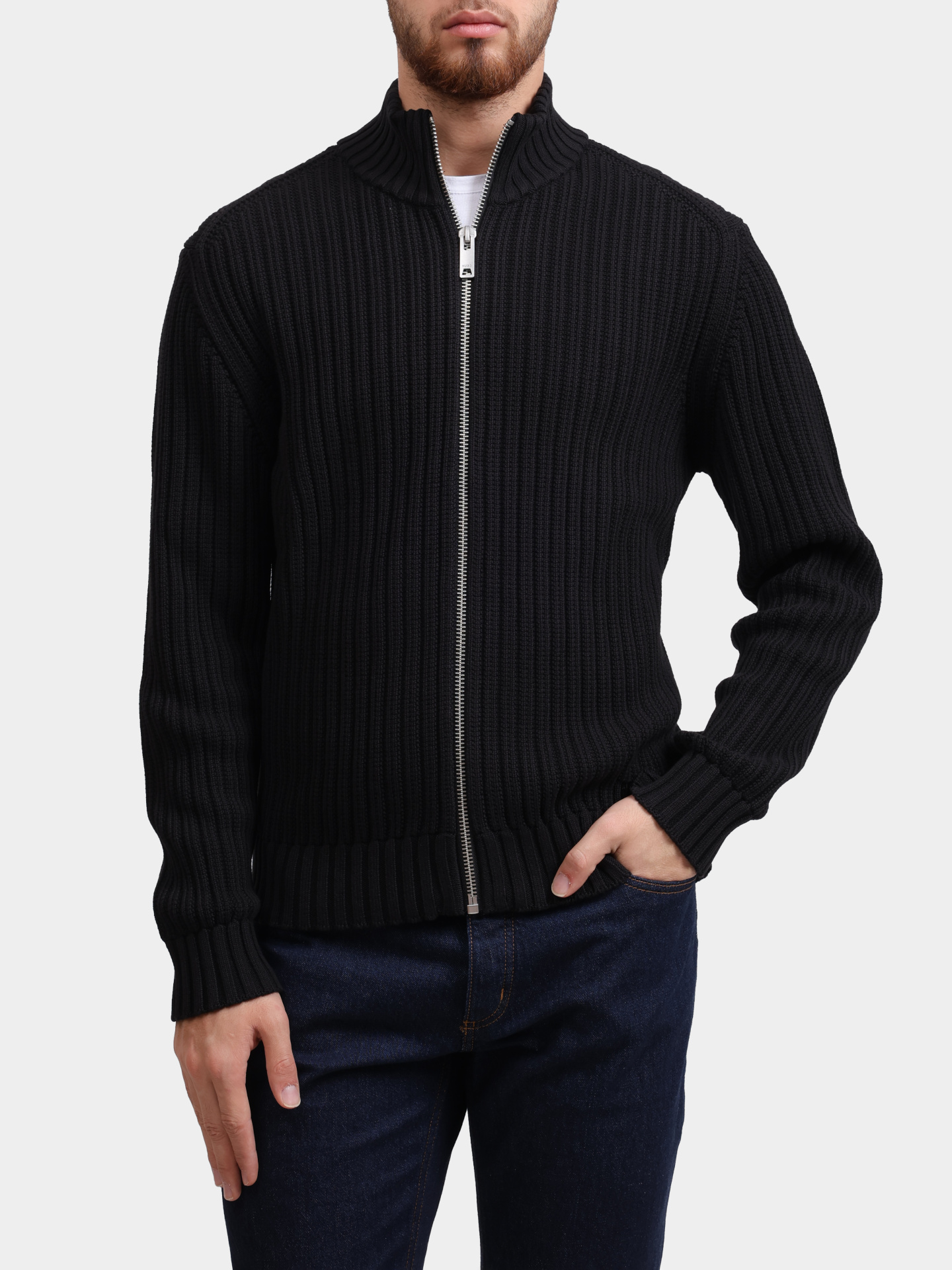 Кардиган Hugo 50546980 001 хлопковый мужской — купить в интернет-магазине Verdistore