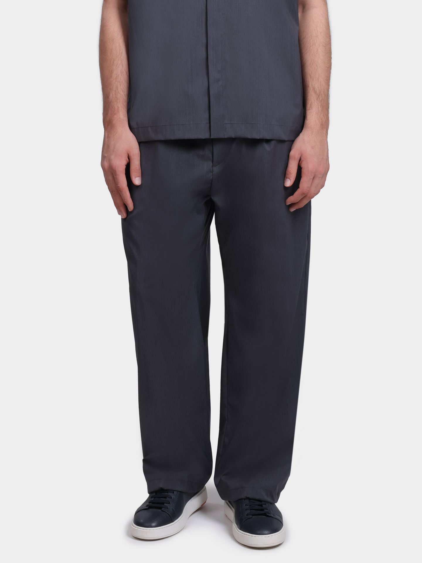 Брюки Herno CM000024U 33484 9487 серые мужские — купить в интернет-магазине Verdistore