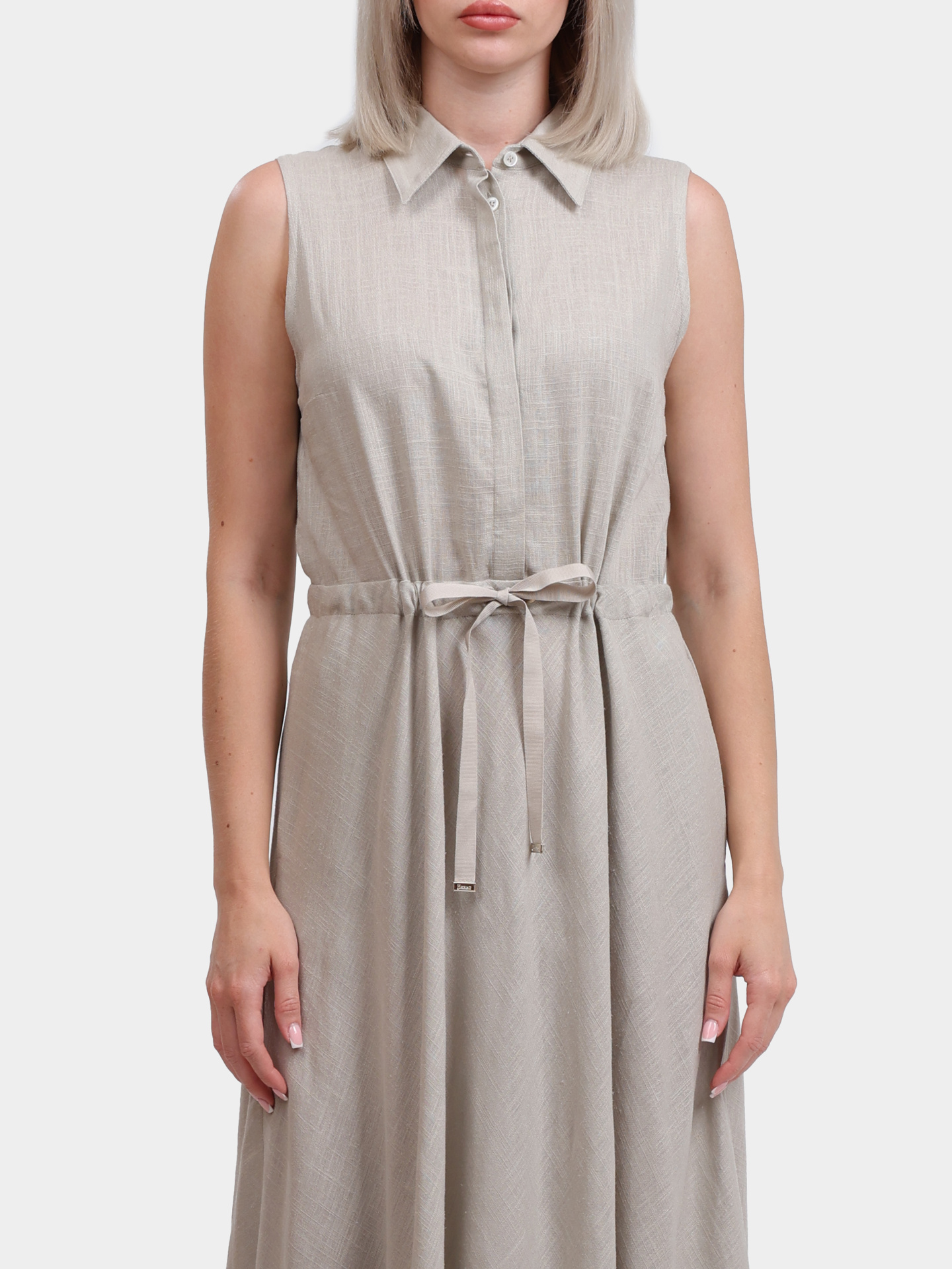 Платье Herno AB000028D 12689 1985 серое женское — купить в интернет-магазине Verdistore