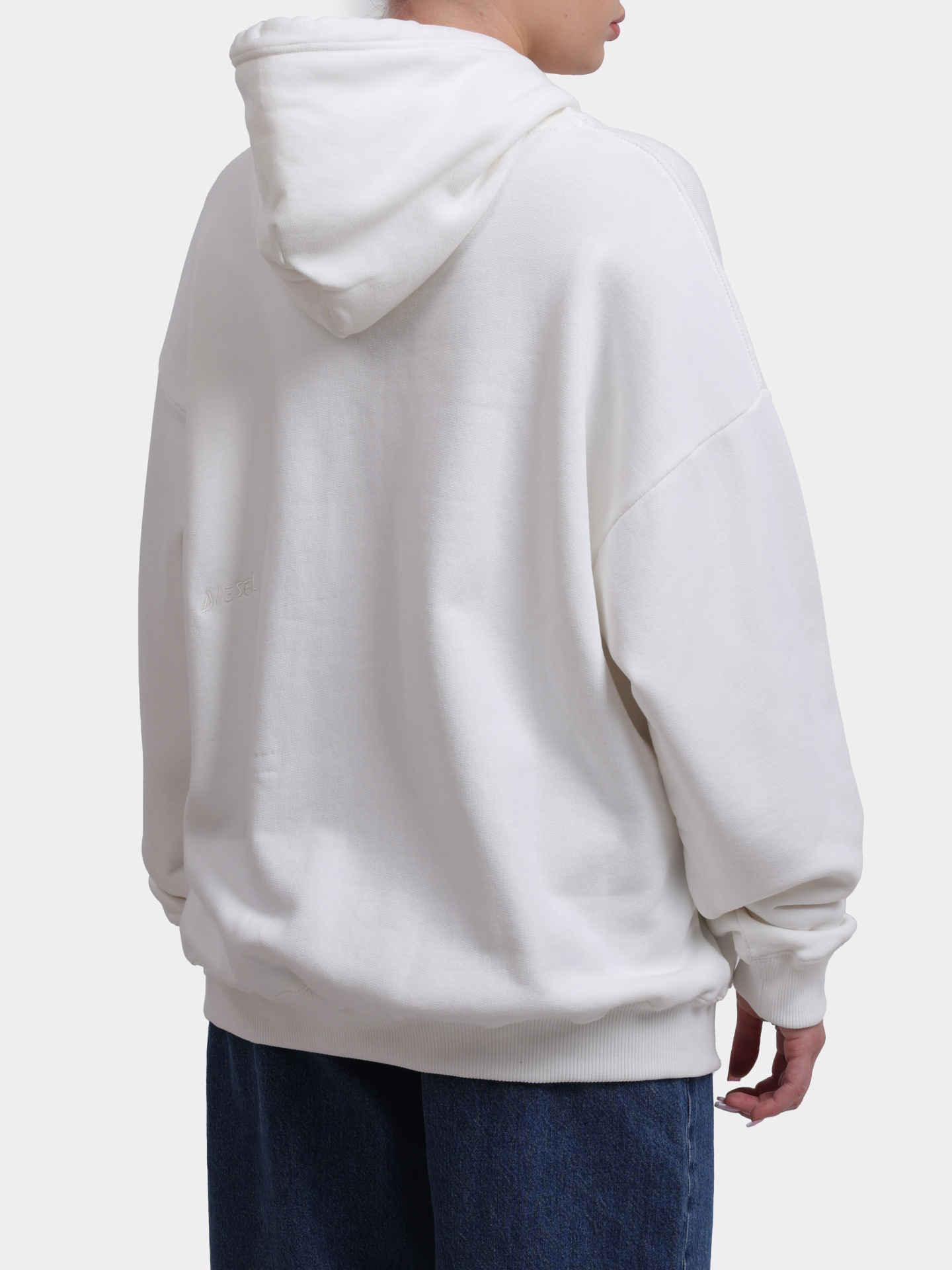 Худи Diesel A032790GRAH129 хлопковое женское — купить в интернет-магазине Verdistore