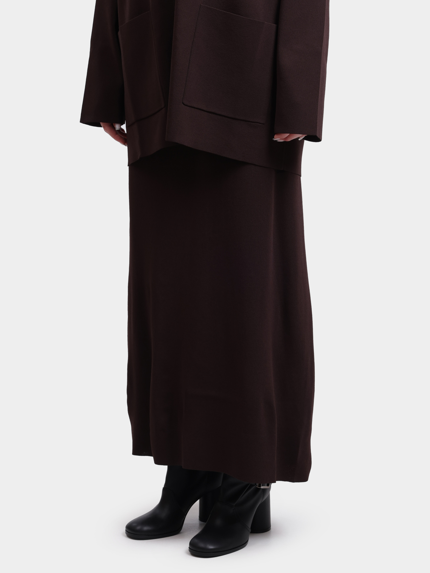 Юбка Alpha Studio AD-4352M 2019 женская с разрезом — купить в интернет-магазине Verdistore