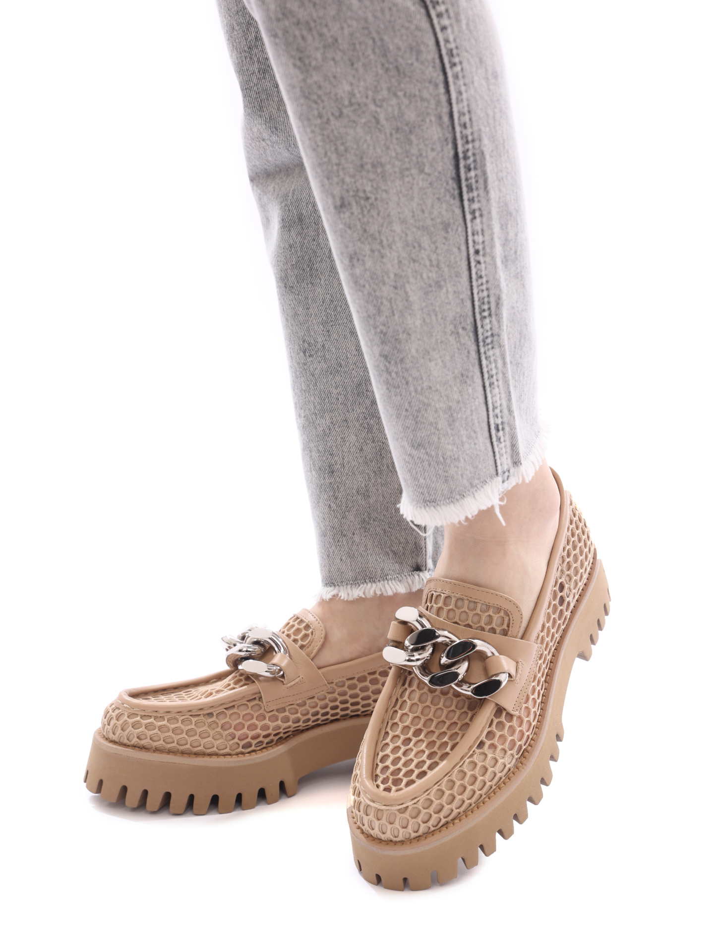 Лоферы Casadei 1D218S0401C13102804 текстильные женские — купить в интернет-магазине Verdistore