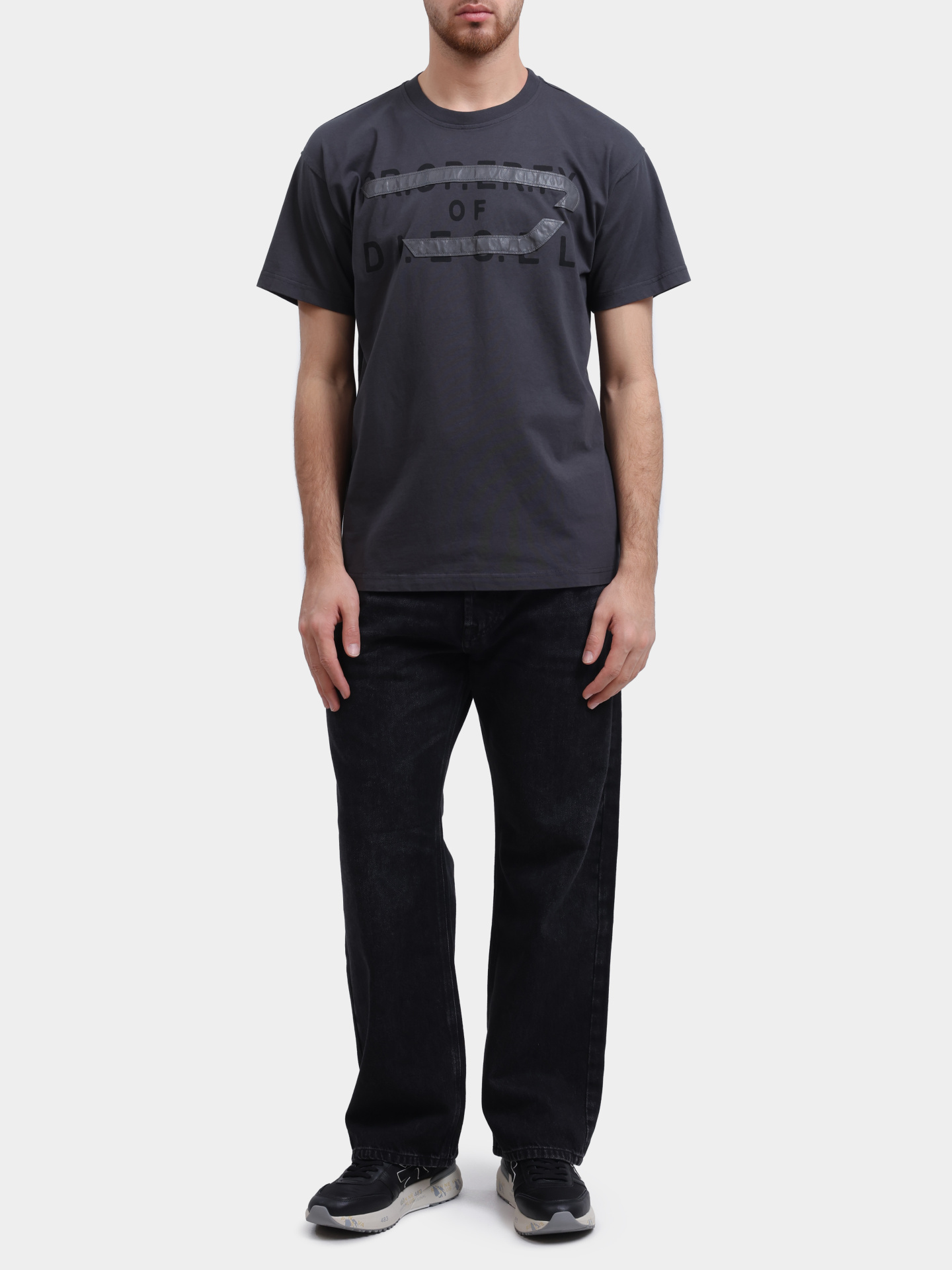 Футболка Diesel A210270DMBJ93R хлопковая мужская — купить в интернет-магазине Verdistore