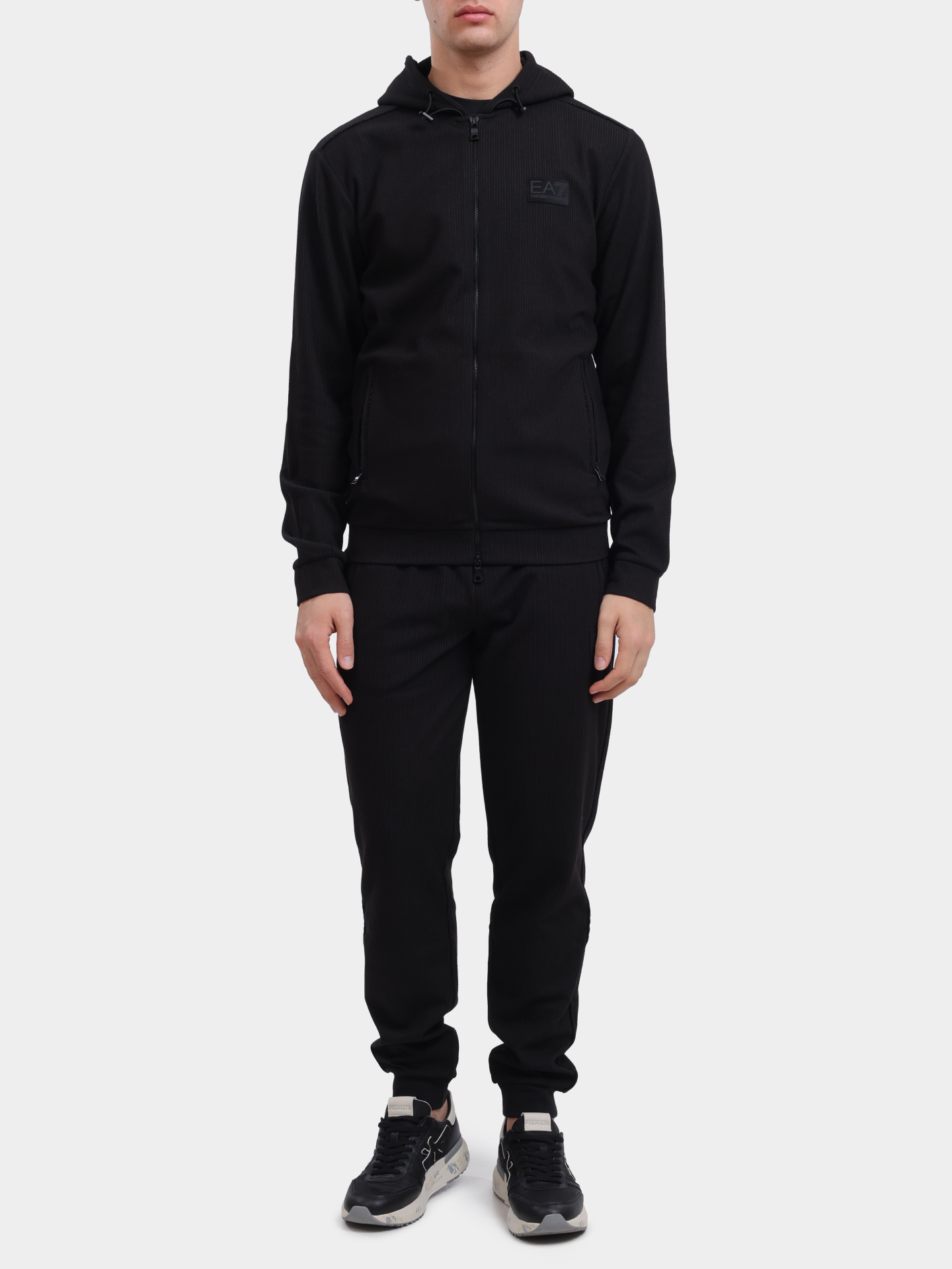Джоггеры EA7 7M001120 AF17982 UC001 черные мужские — купить в интернет-магазине Verdistore