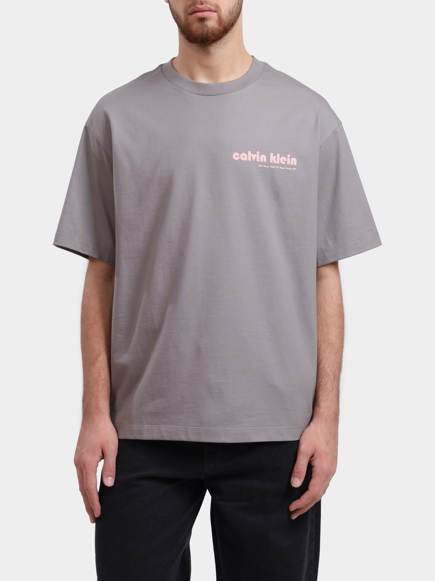 Футболка Calvin Klein Jeans LV04RC829G PFP хлопковая мужская — купить в интернет-магазине Verdistore