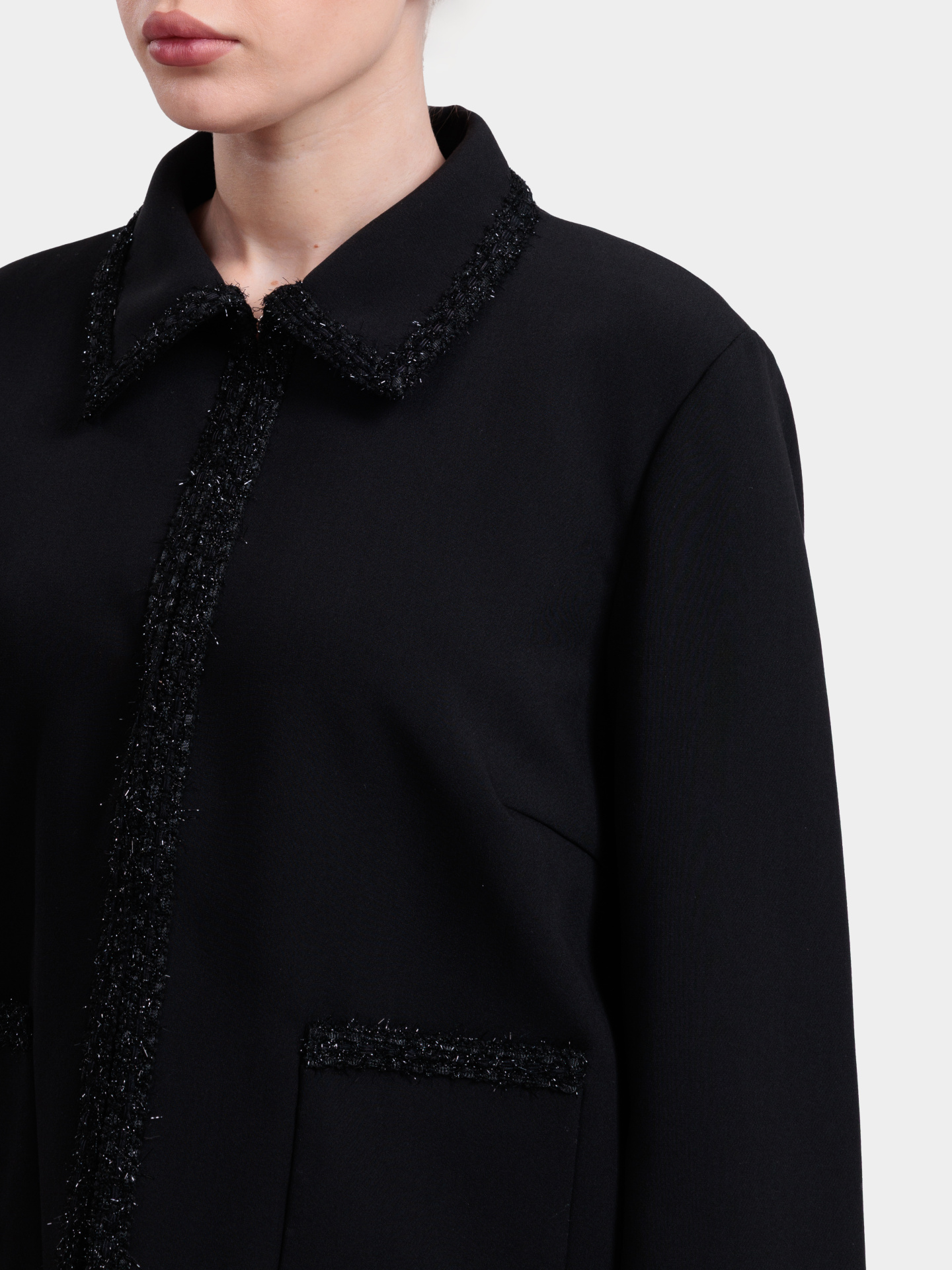 Жакет Joop! 261J58Jady 30100109 00001 черный женский с фактурной отделкой — купить в интернет-магазине Verdistore