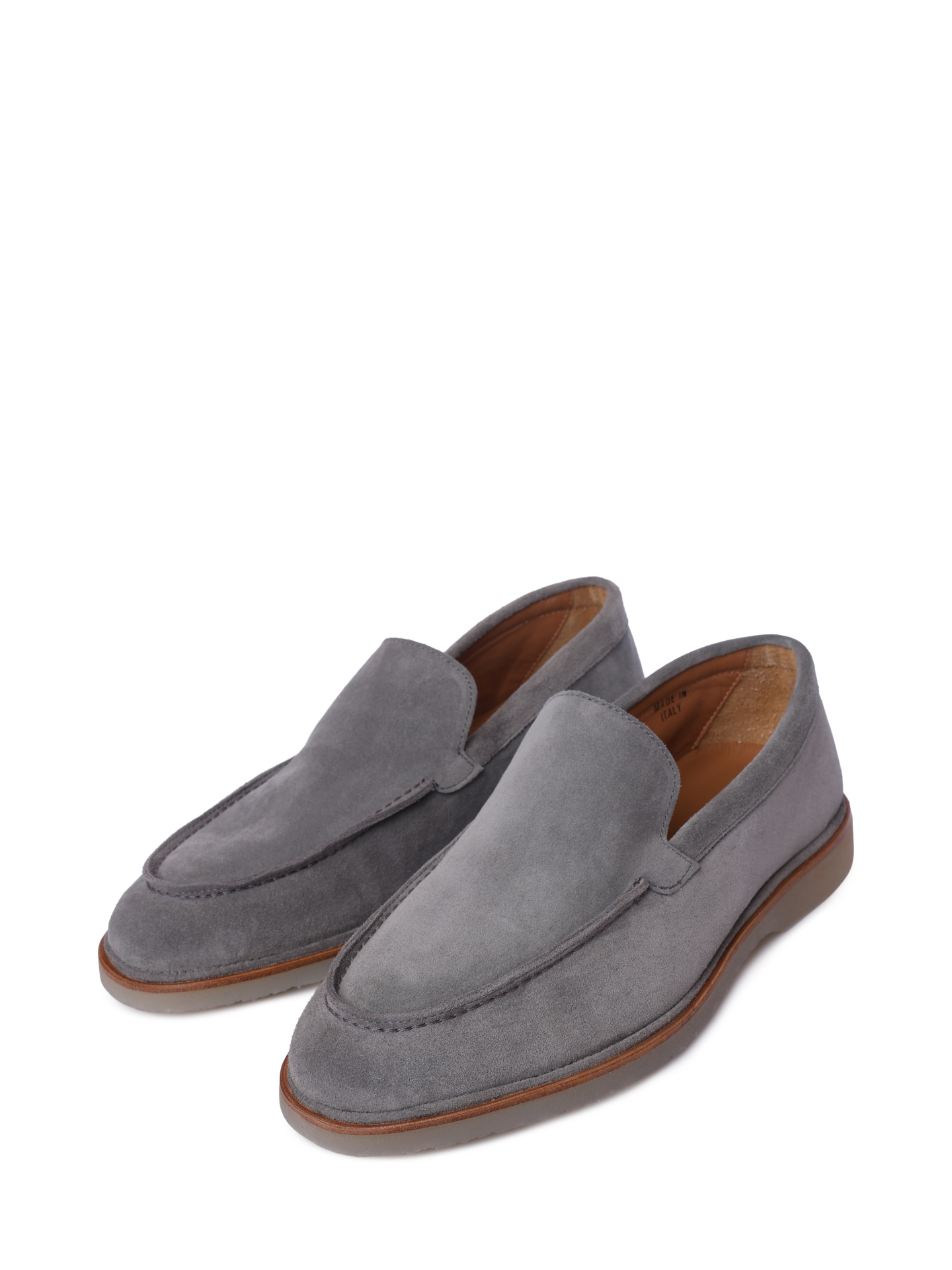 Лоферы Antonio Maurizi 16031 ALONSO / NATURE 422 серые мужские замшевые — купить в интернет-магазине Verdistore