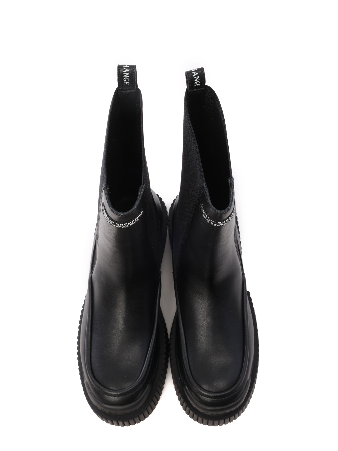 Ботинки Armani Exchange XDN027 XV747 K001 высокие женские из кожи — купить в интернет-магазине Verdistore