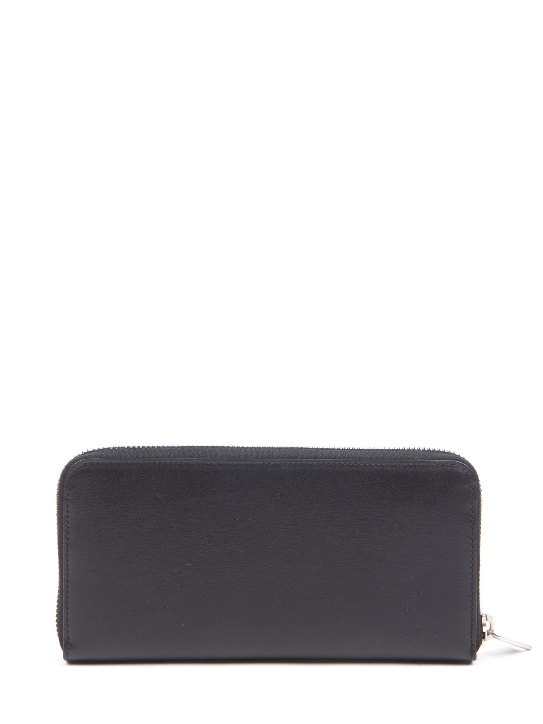 Портмоне черное кожаное с большим логотипом  — купить в интернет-магазине Verdistore