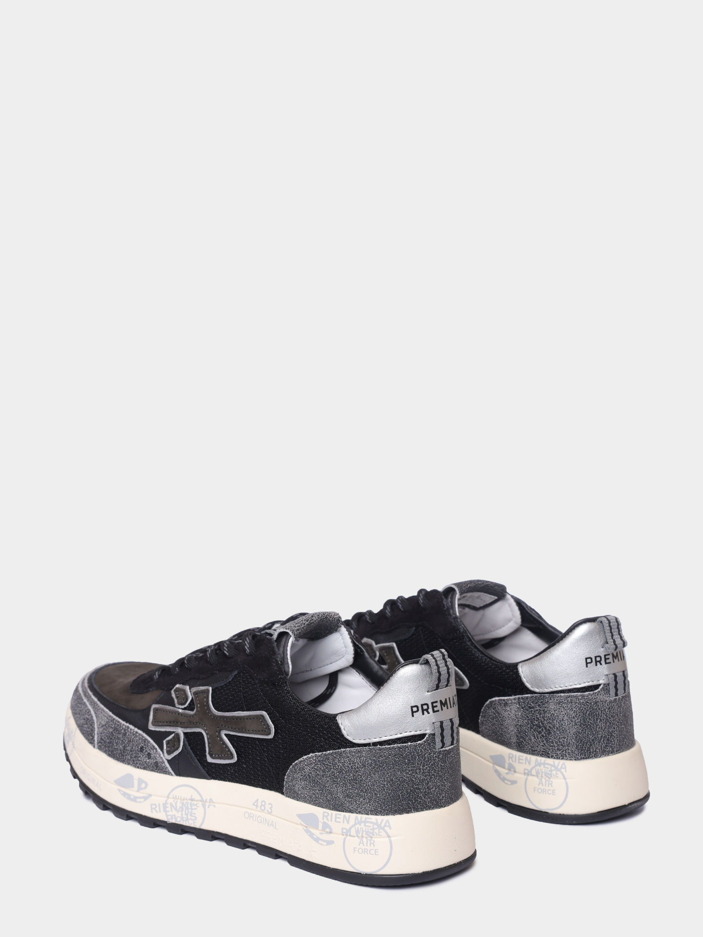 Кеды Premiata NUOS VAR 7723 комбинированные мужские — купить в интернет-магазине Verdistore