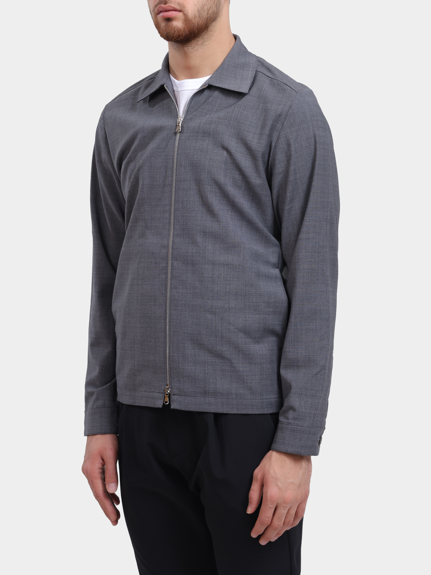 Рубашка NIKY 8425006 006 серая мужская — купить в интернет-магазине Verdistore