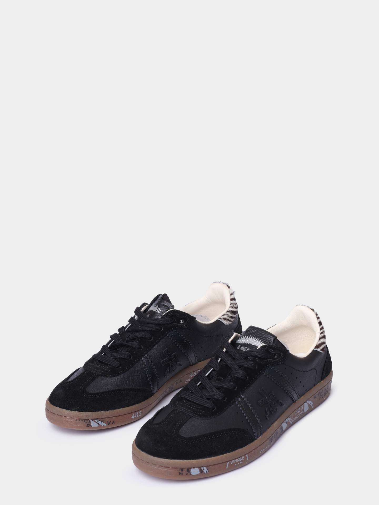 Кеды Premiata BONNIE_D VAR 7694 черные женские — купить в интернет-магазине Verdistore