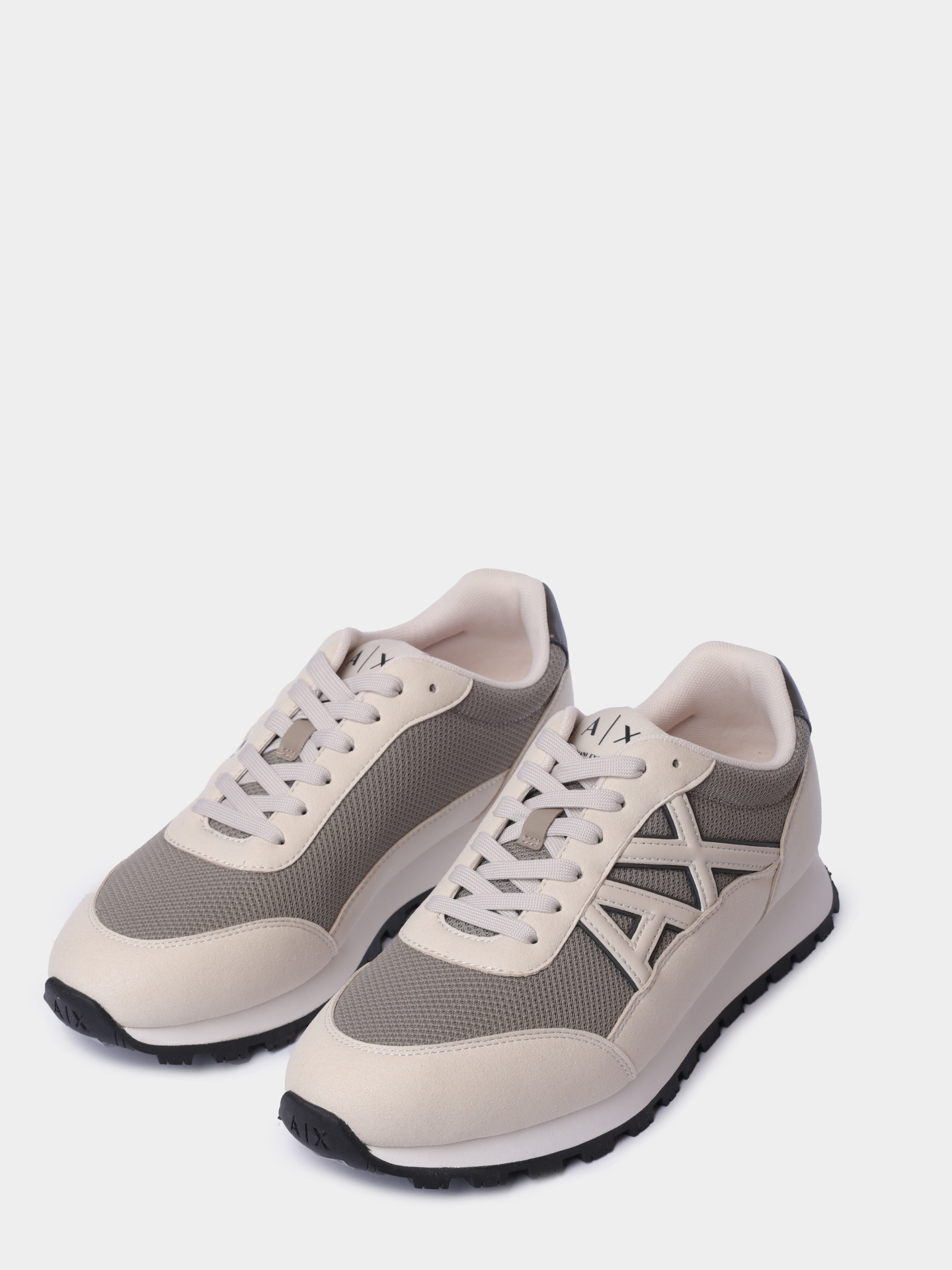 Кроссовки Armani Exchange XM001960 AF19388 MZ755 бежевые мужские — купить в интернет-магазине Verdistore